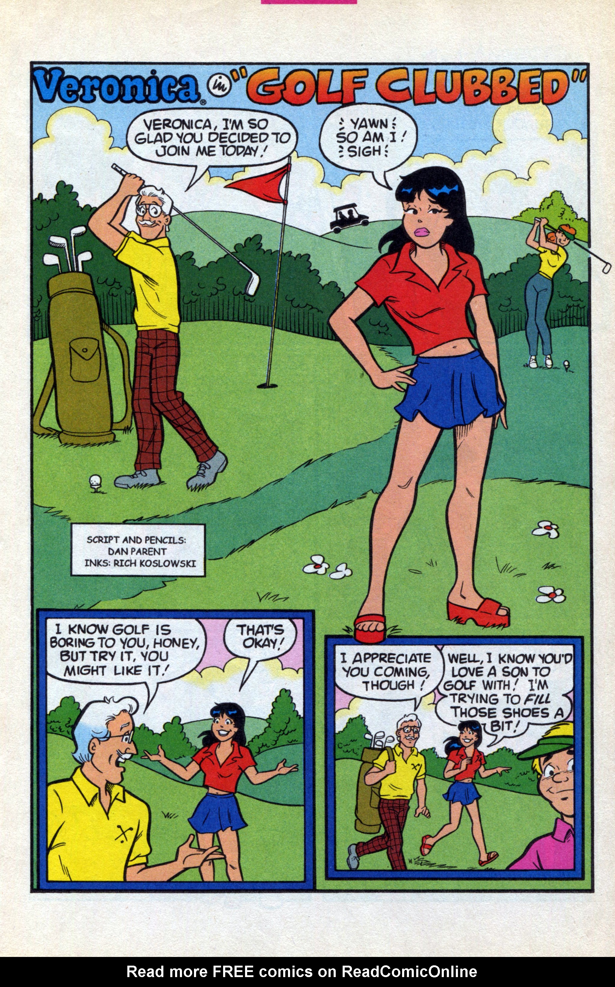 Read online Veronica comic -  Issue #89 - 19