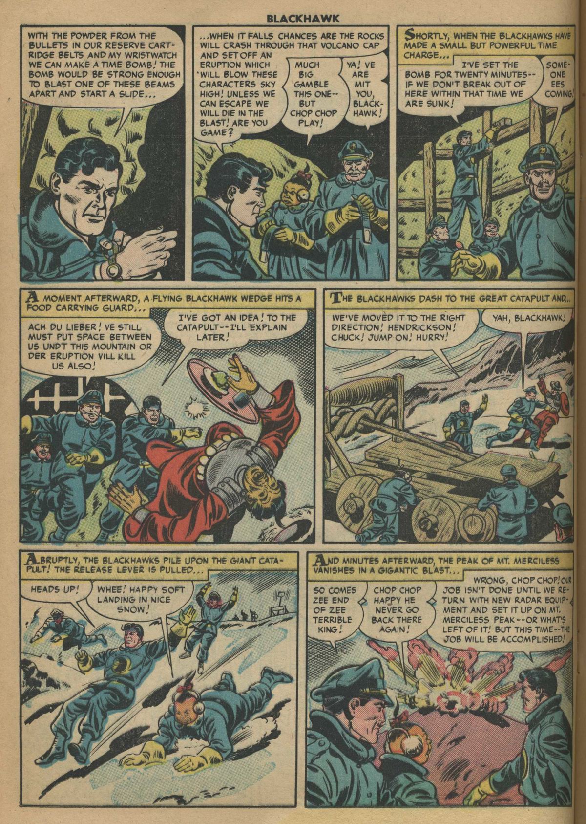 Read online Blackhawk (1957) comic -  Issue #72 - 12