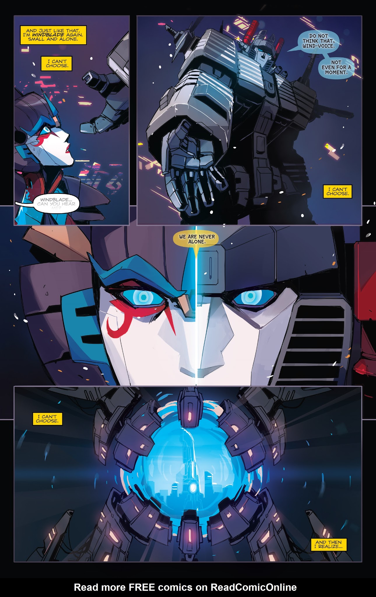Read online The Transformers: Windblade (2018) comic -  Issue # TPB - 98