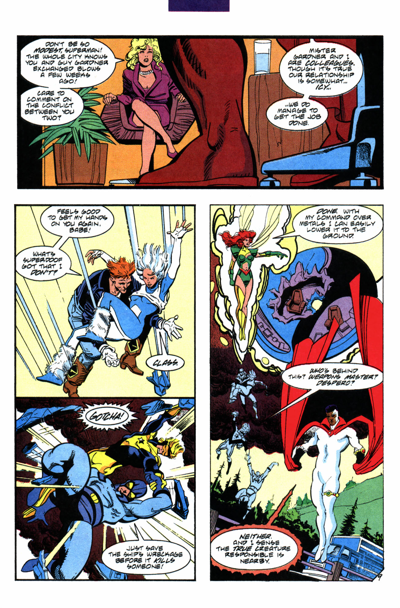 Read online Justice League America comic -  Issue #69 - 11