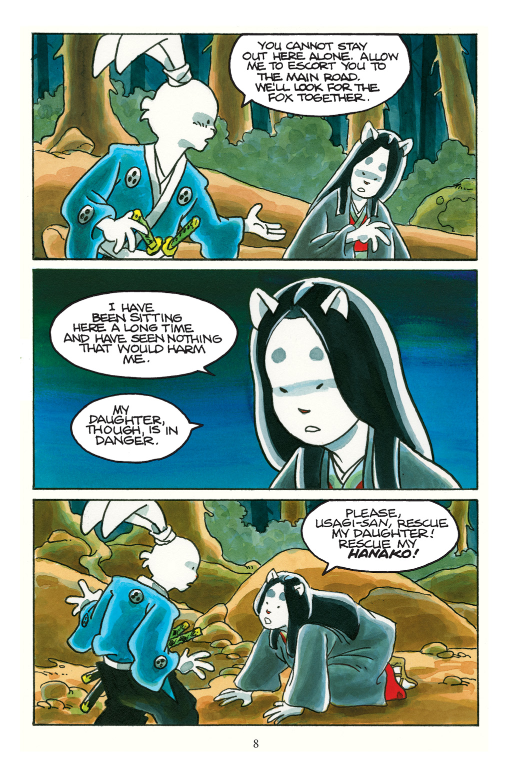 Read online Usagi Yojimbo: Yokai comic -  Issue # Full - 9