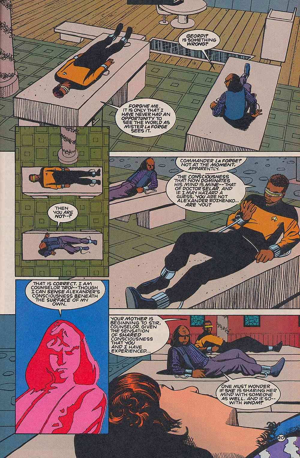Read online Star Trek: The Next Generation (1989) comic -  Issue #56 - 21
