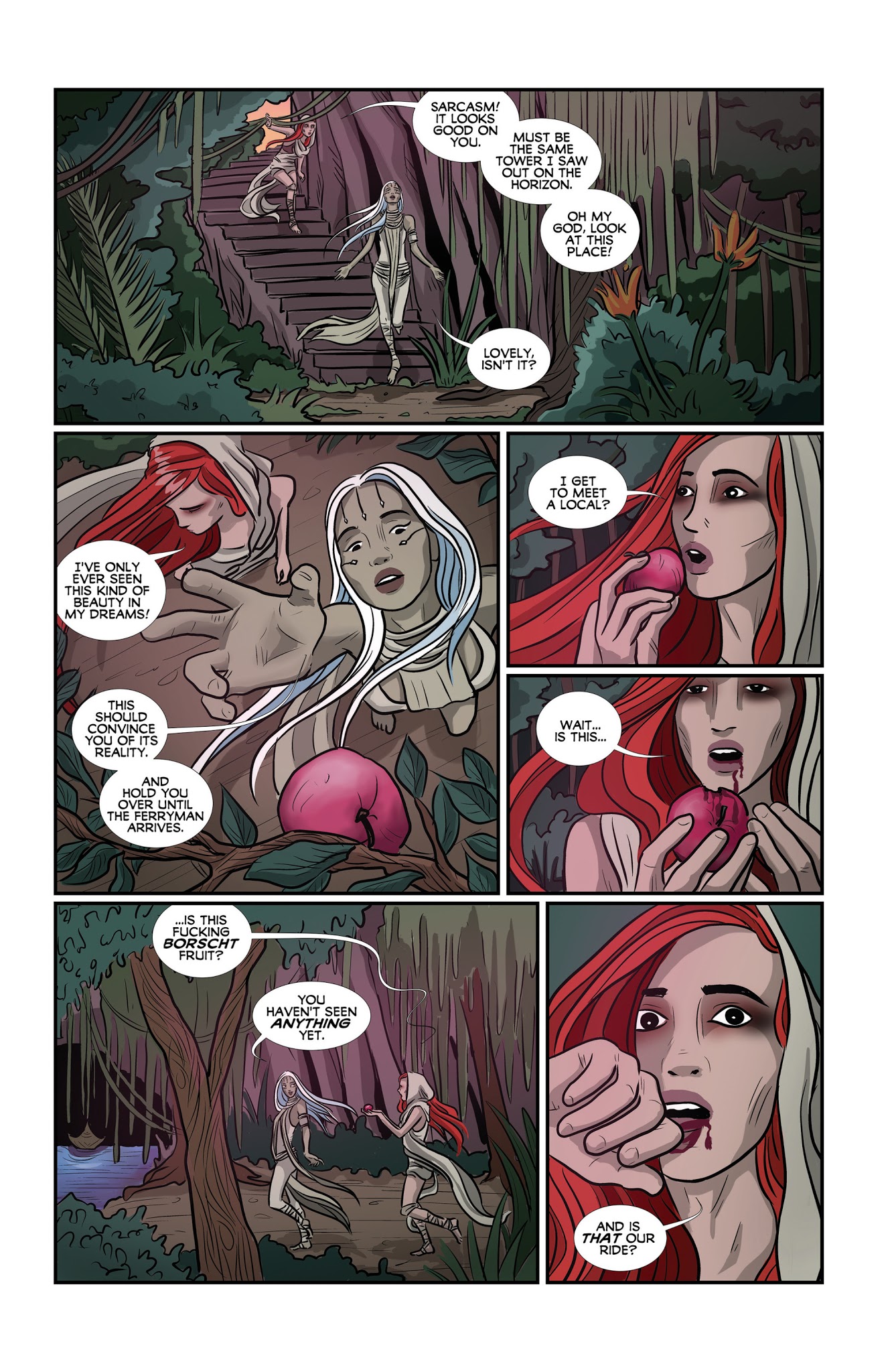 Read online Skin & Earth comic -  Issue #5 - 17