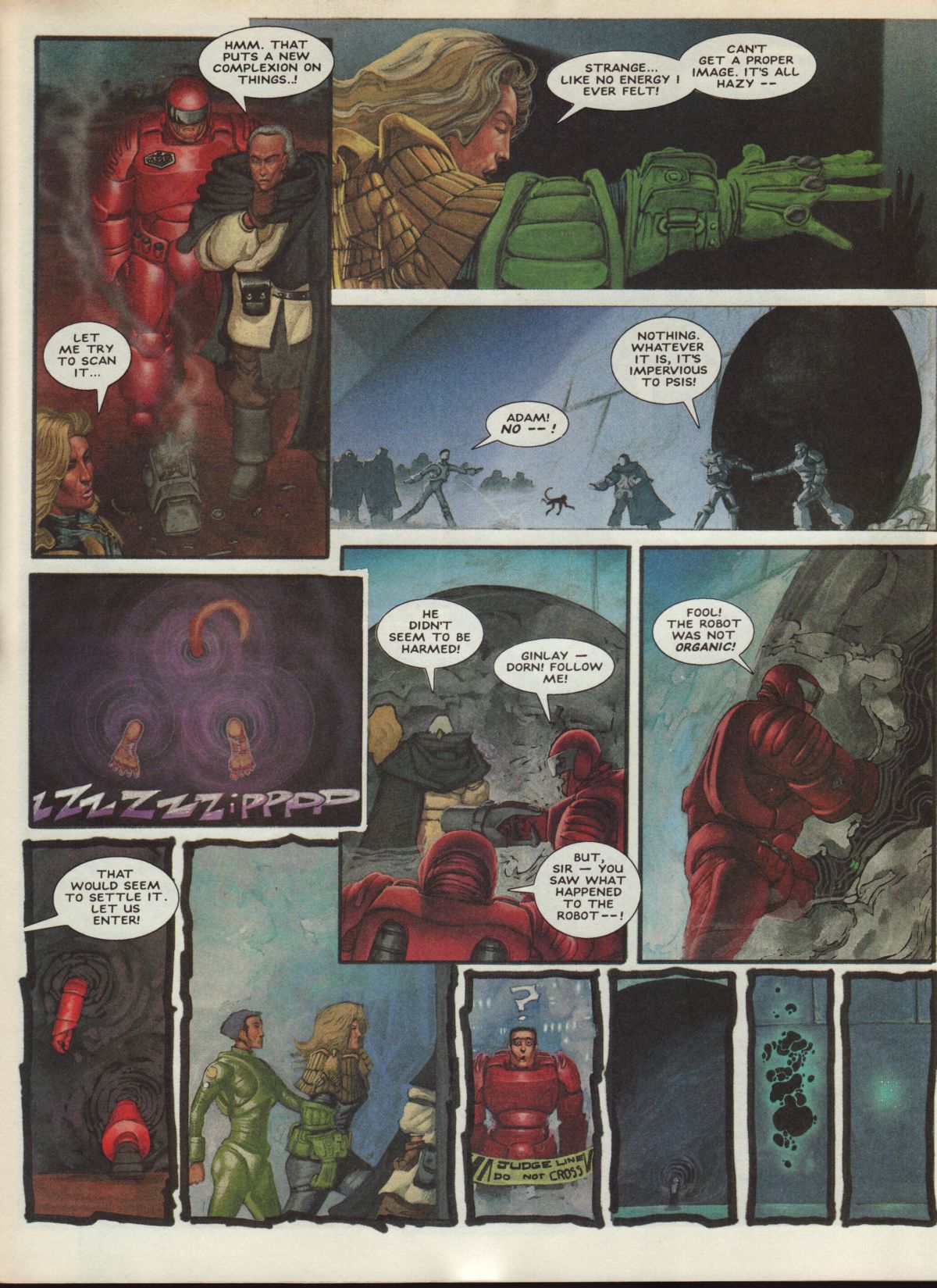 Read online Judge Dredd: The Megazine (vol. 2) comic -  Issue #28 - 34