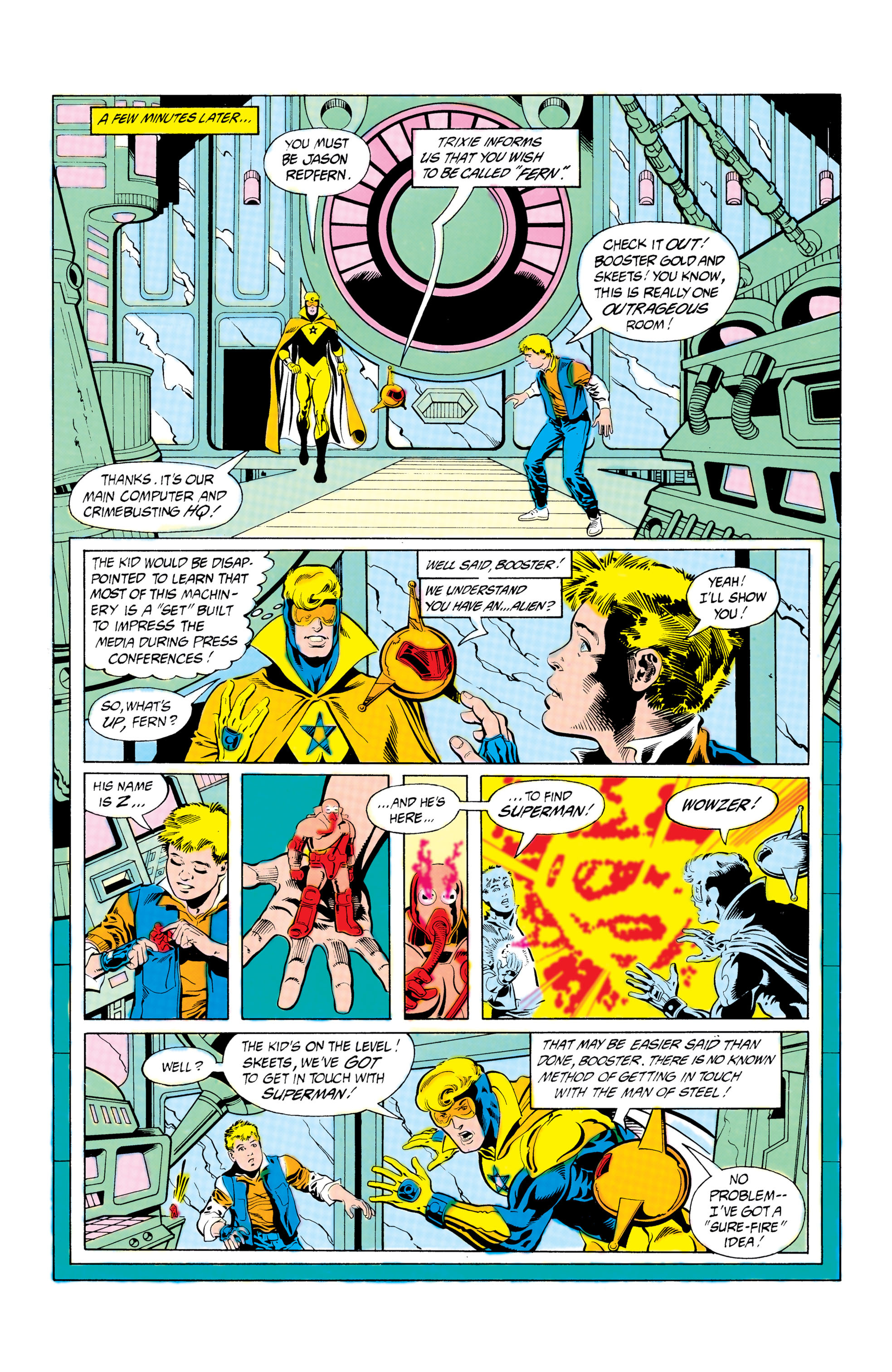 Read online Booster Gold (1986) comic -  Issue #6 - 8