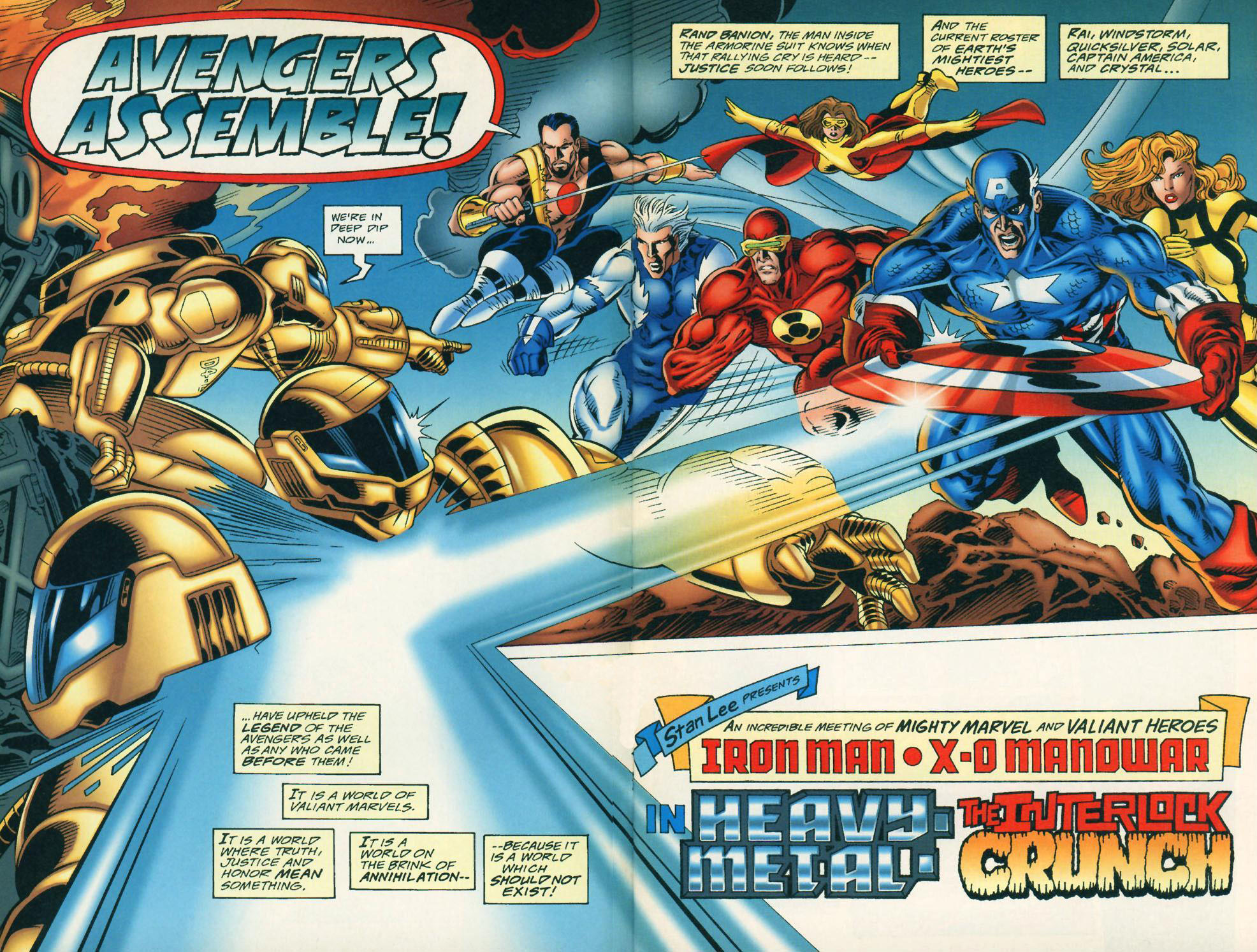 Read online Iron Man/X-O Manowar: Heavy Metal comic -  Issue # Full - 4