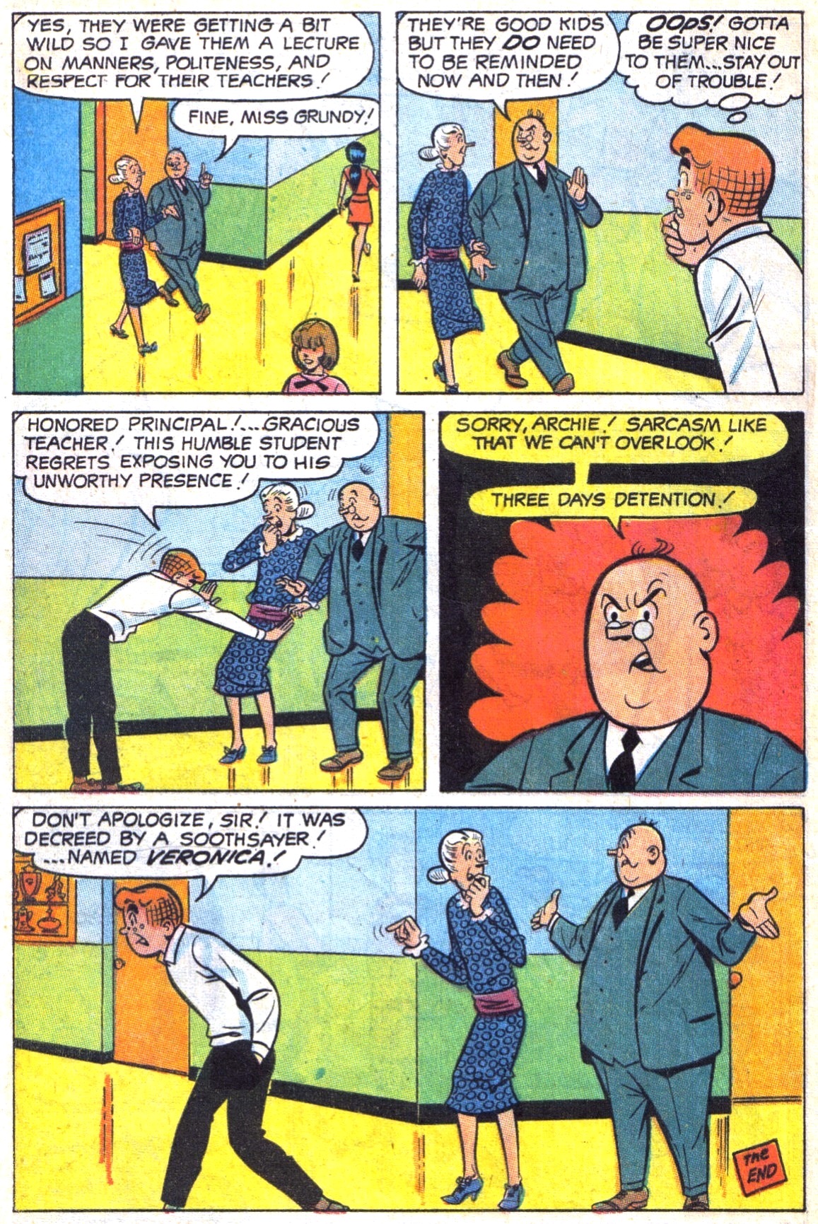 Read online Archie (1960) comic -  Issue #187 - 8