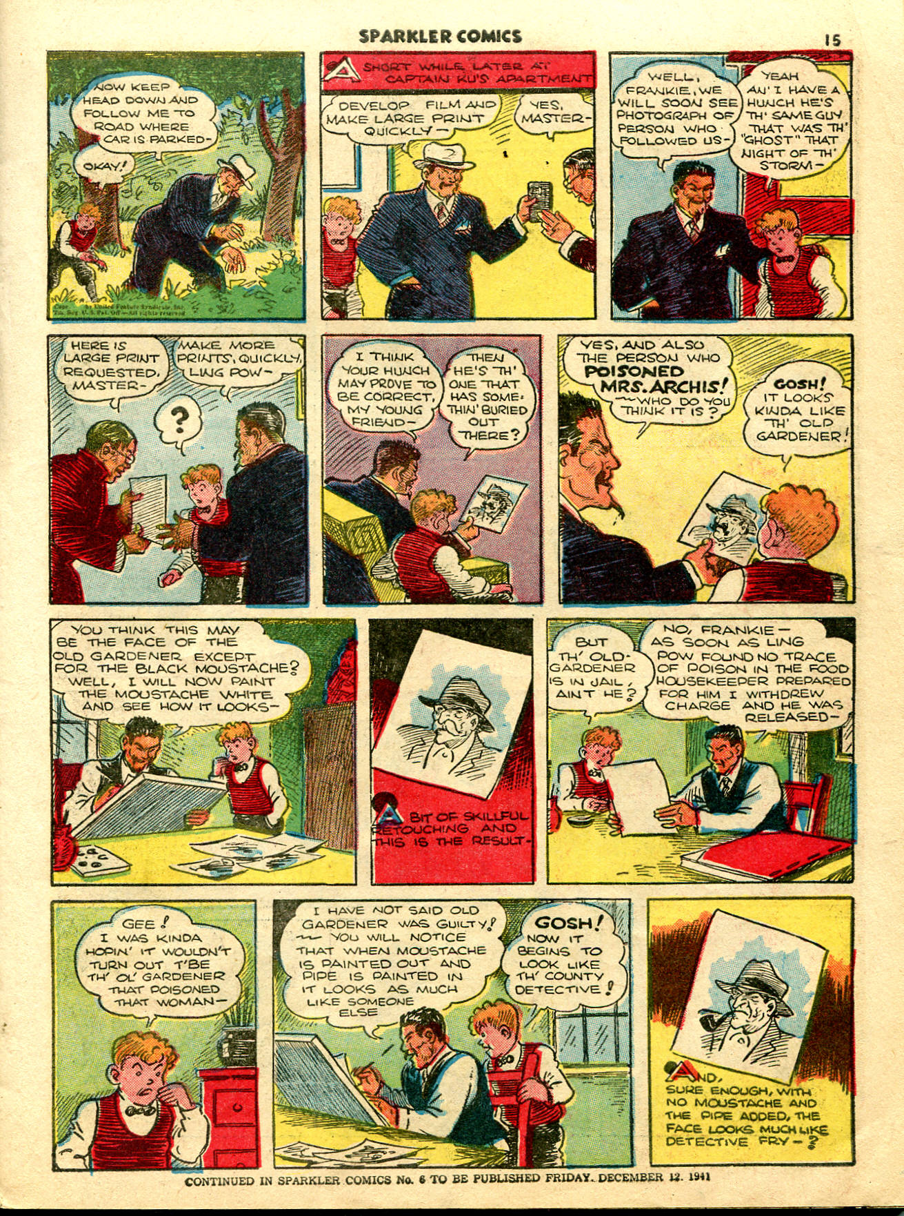 Read online Sparkler Comics comic -  Issue #5 - 16