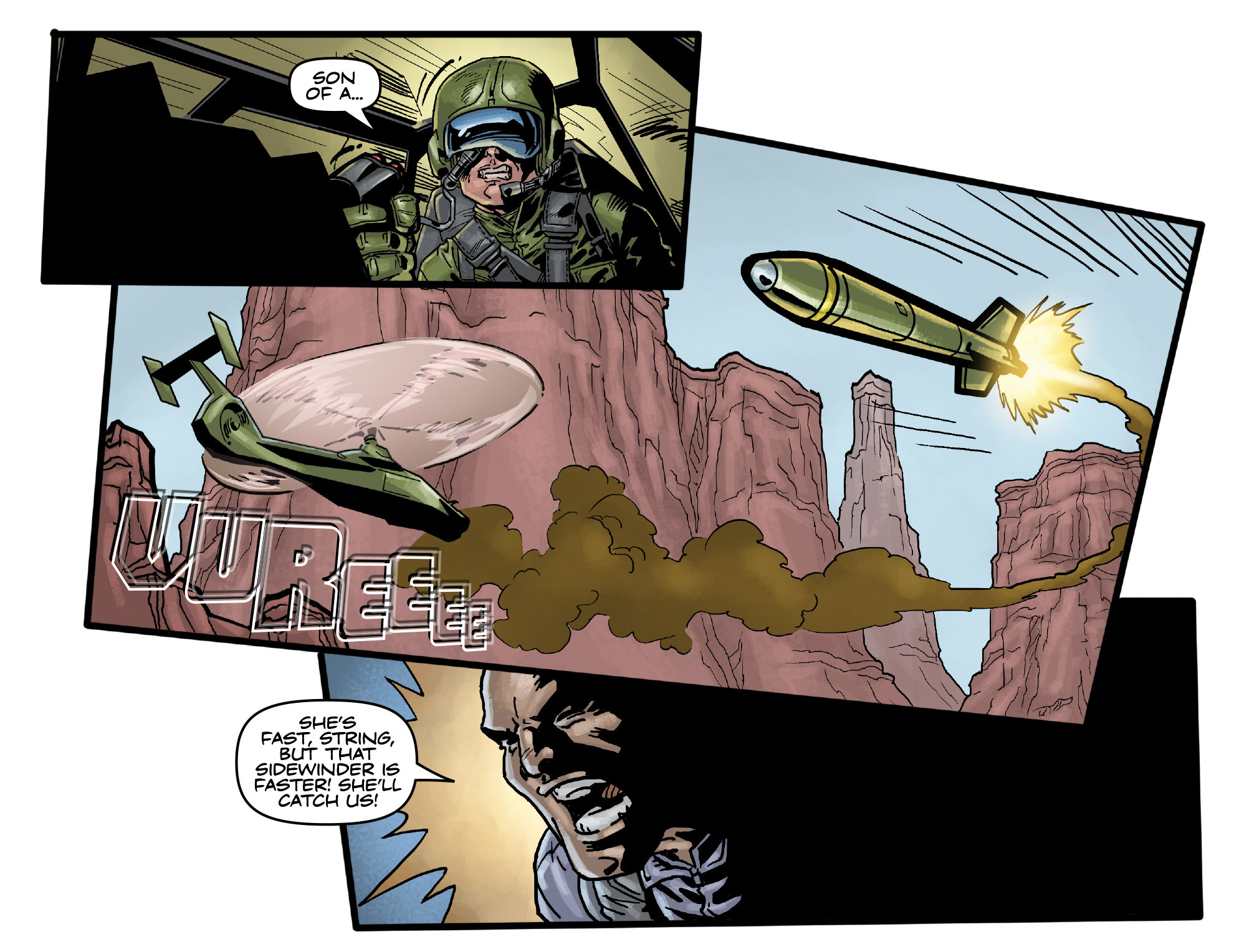 Read online Airwolf Airstrikes comic -  Issue #7 - 36