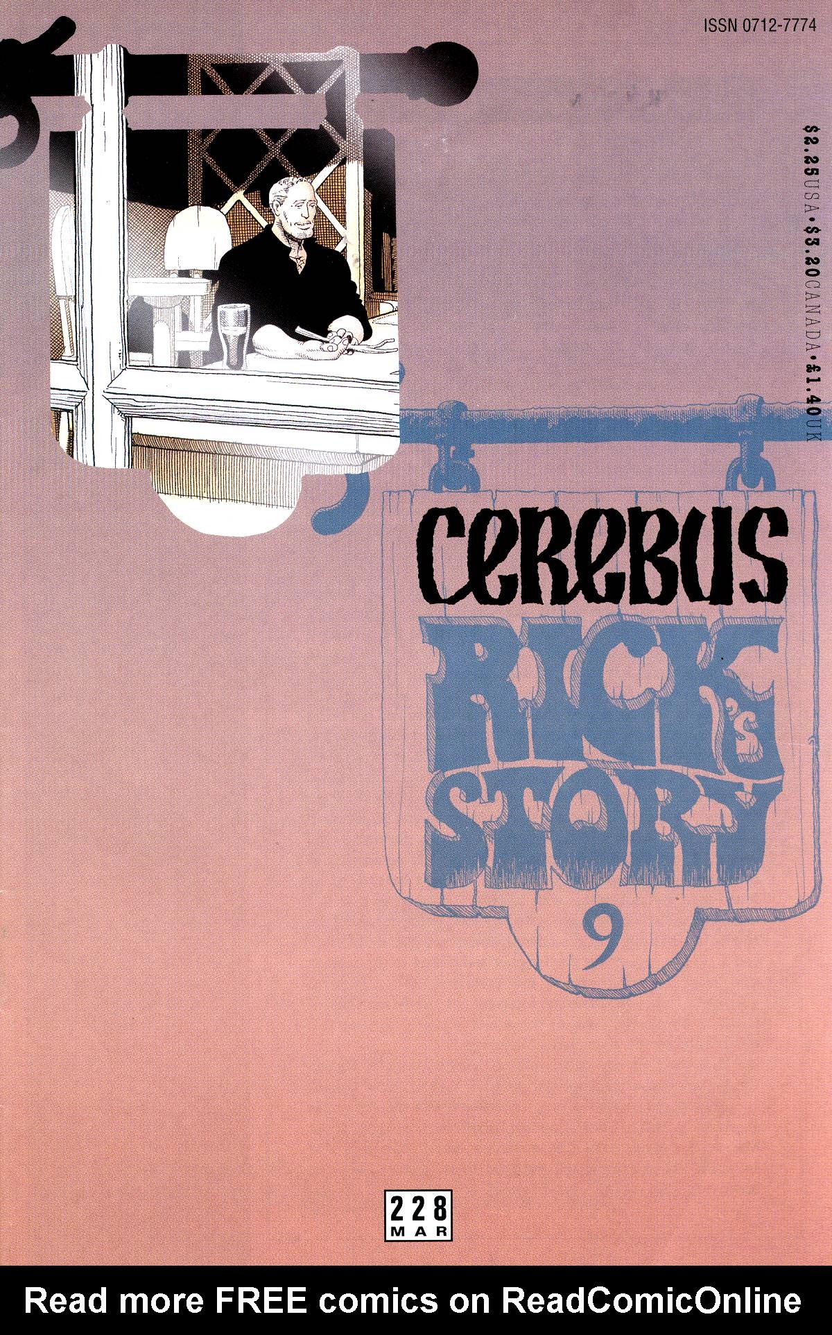 Read online Cerebus comic -  Issue #228 - 1