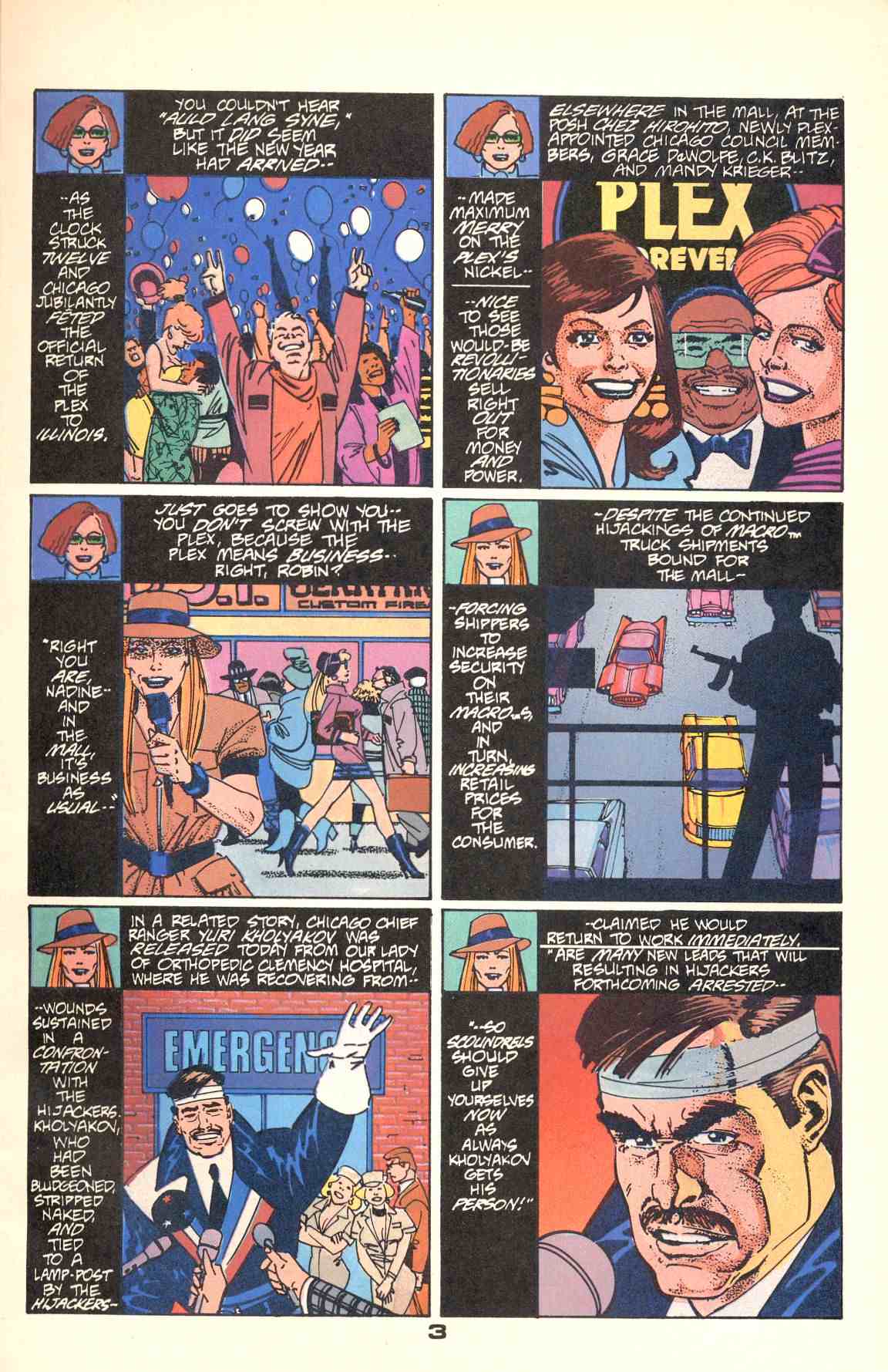 Read online Howard Chaykin's American Flagg comic -  Issue #4 - 5