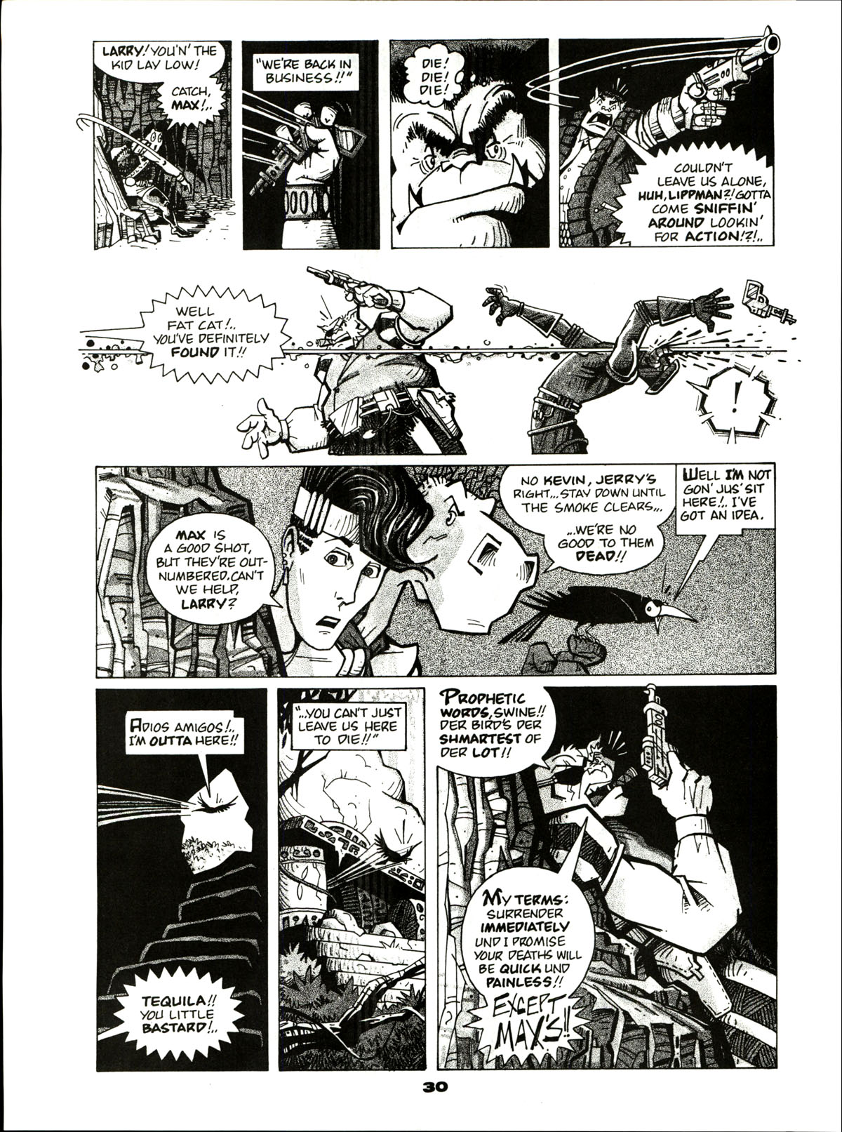 Read online Threat comic -  Issue #6 - 32