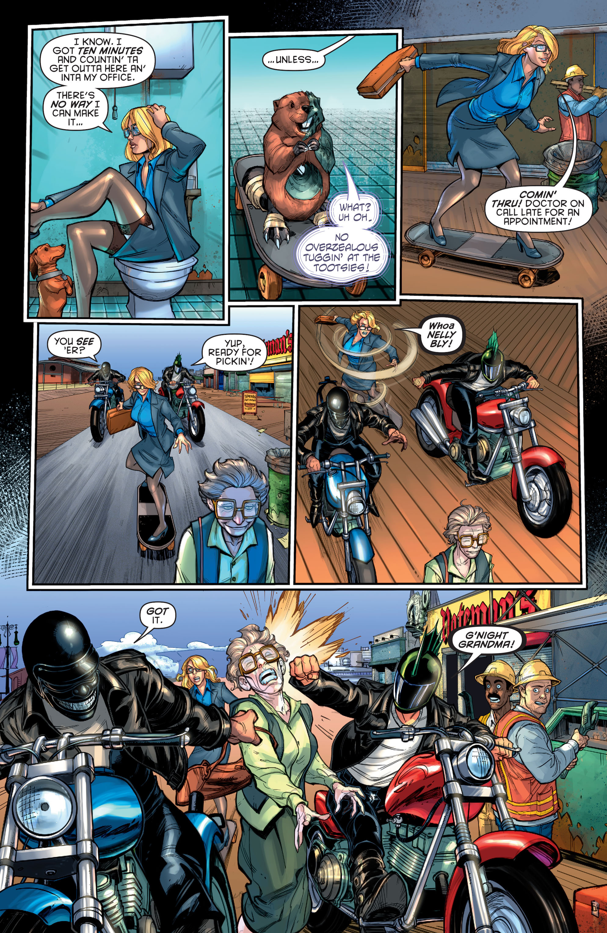 Read online Harley Quinn (2014) comic -  Issue #14 - 10