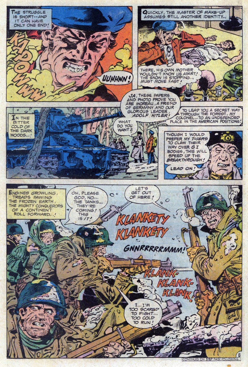 Read online Unknown Soldier (1977) comic -  Issue #205 - 9