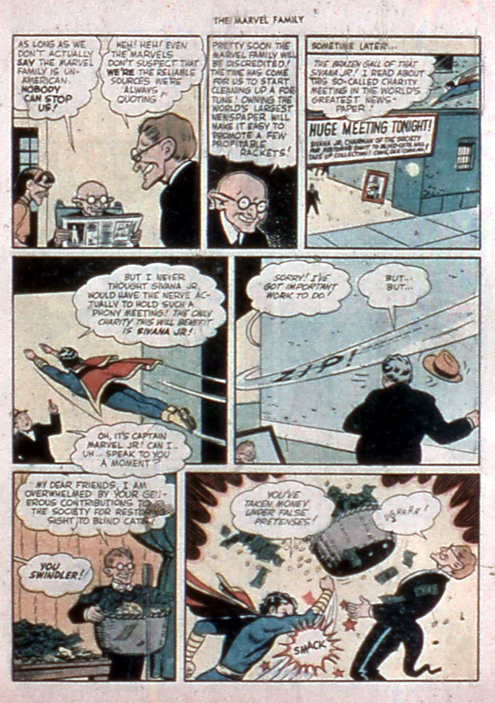 Read online The Marvel Family comic -  Issue #23 - 9