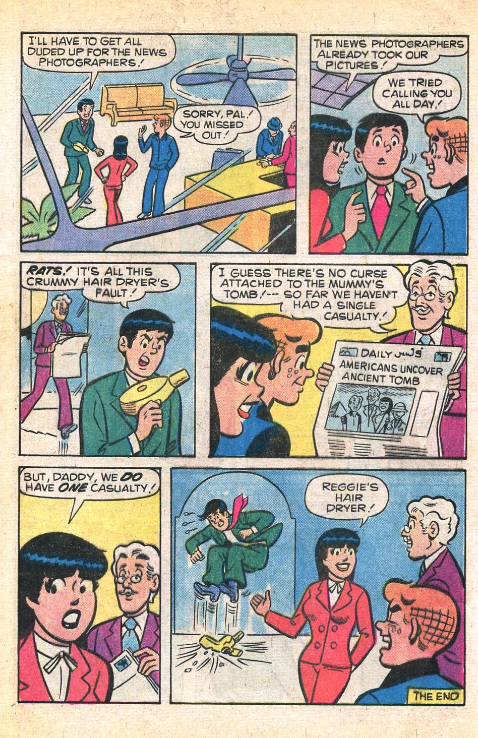 Read online Reggie and Me (1966) comic -  Issue #110 - 8