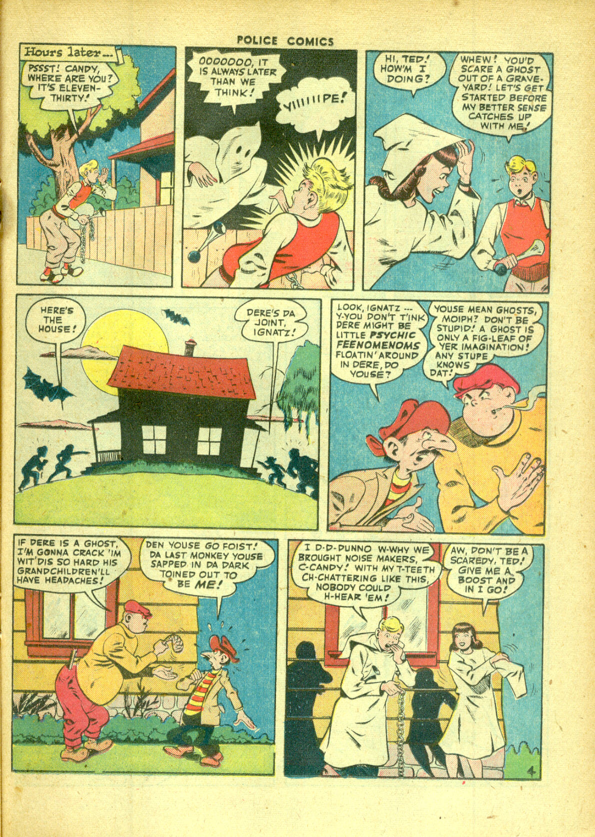 Read online Police Comics comic -  Issue #68 - 29