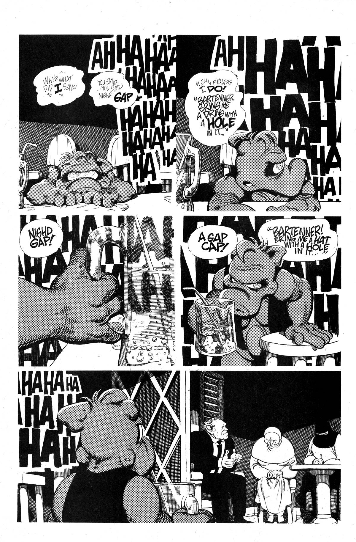 Read online Cerebus comic -  Issue #207 - 17