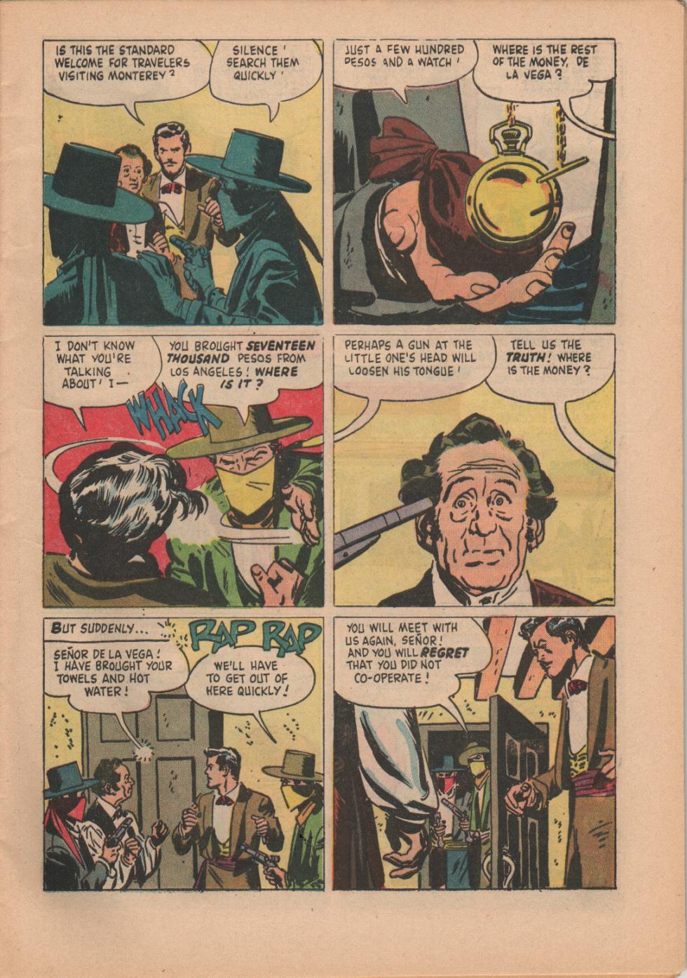 Read online Zorro (1966) comic -  Issue #5 - 5