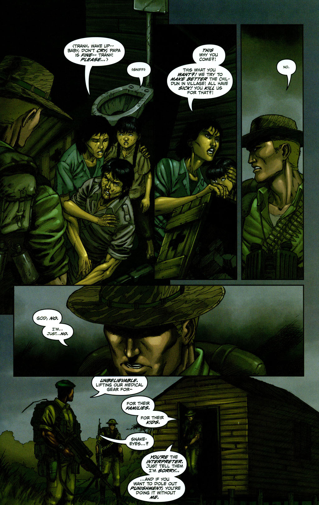 Read online Snake Eyes: Declassified comic -  Issue #1 - 13