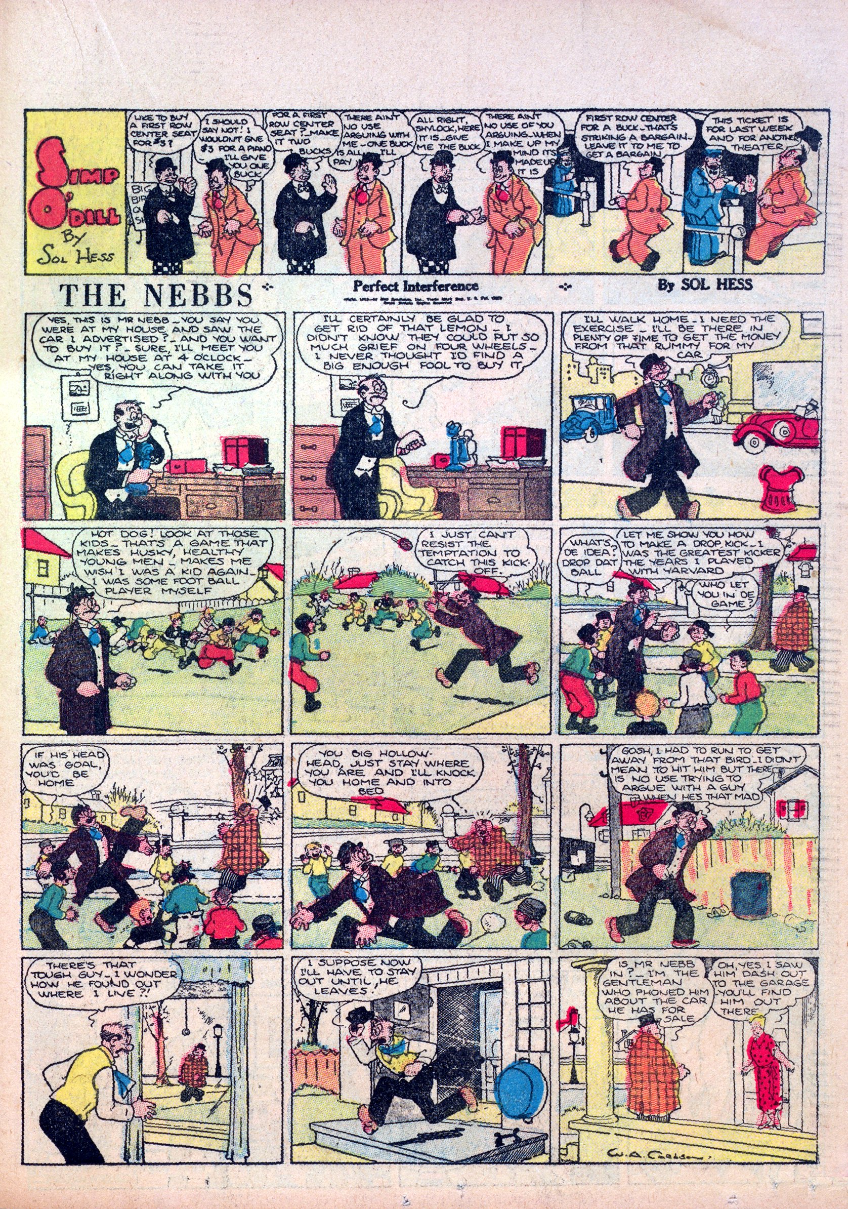 Read online Famous Funnies comic -  Issue #5 - 35