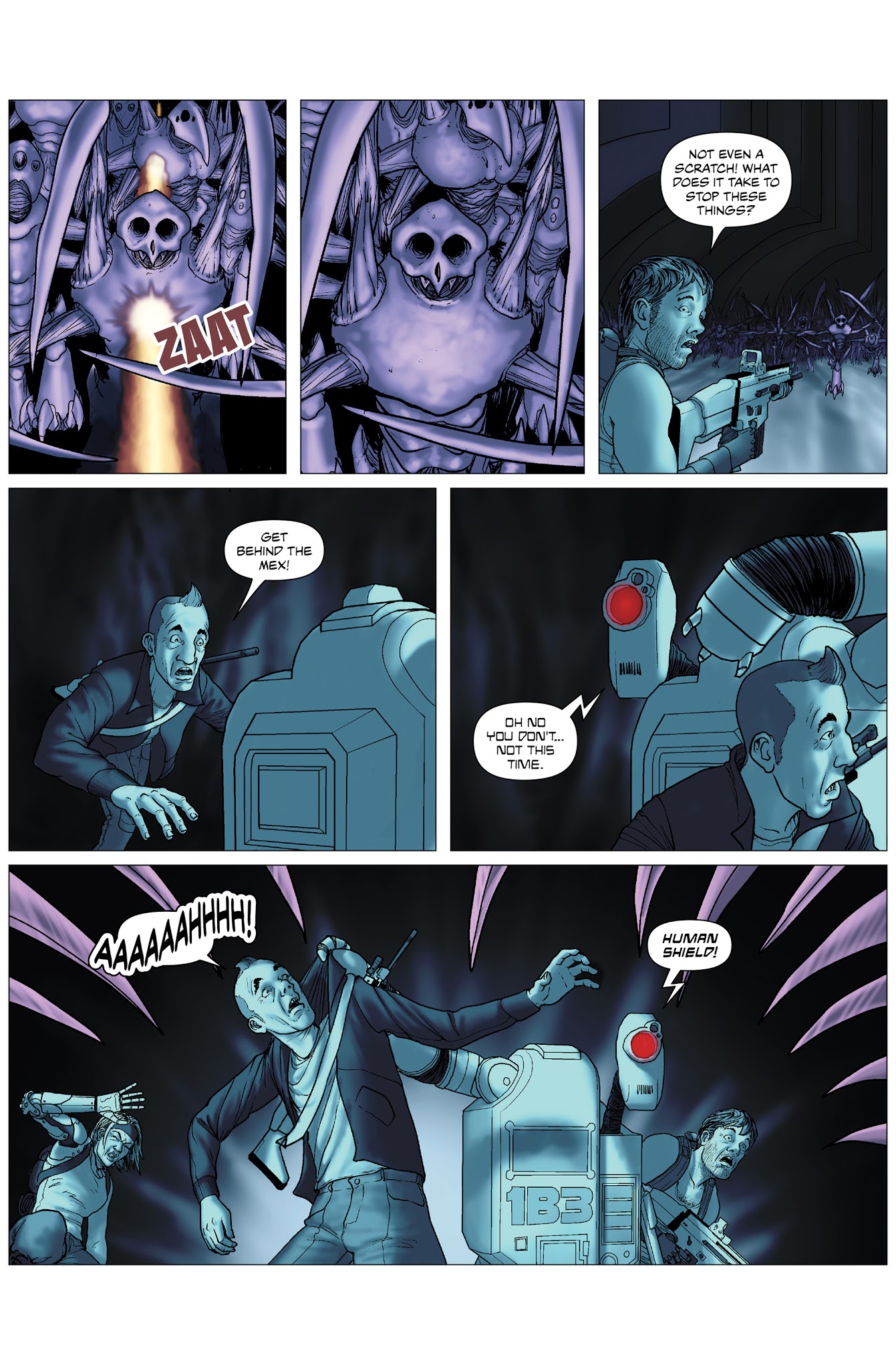 Read online 100% Biodegradable comic -  Issue #17 - 18