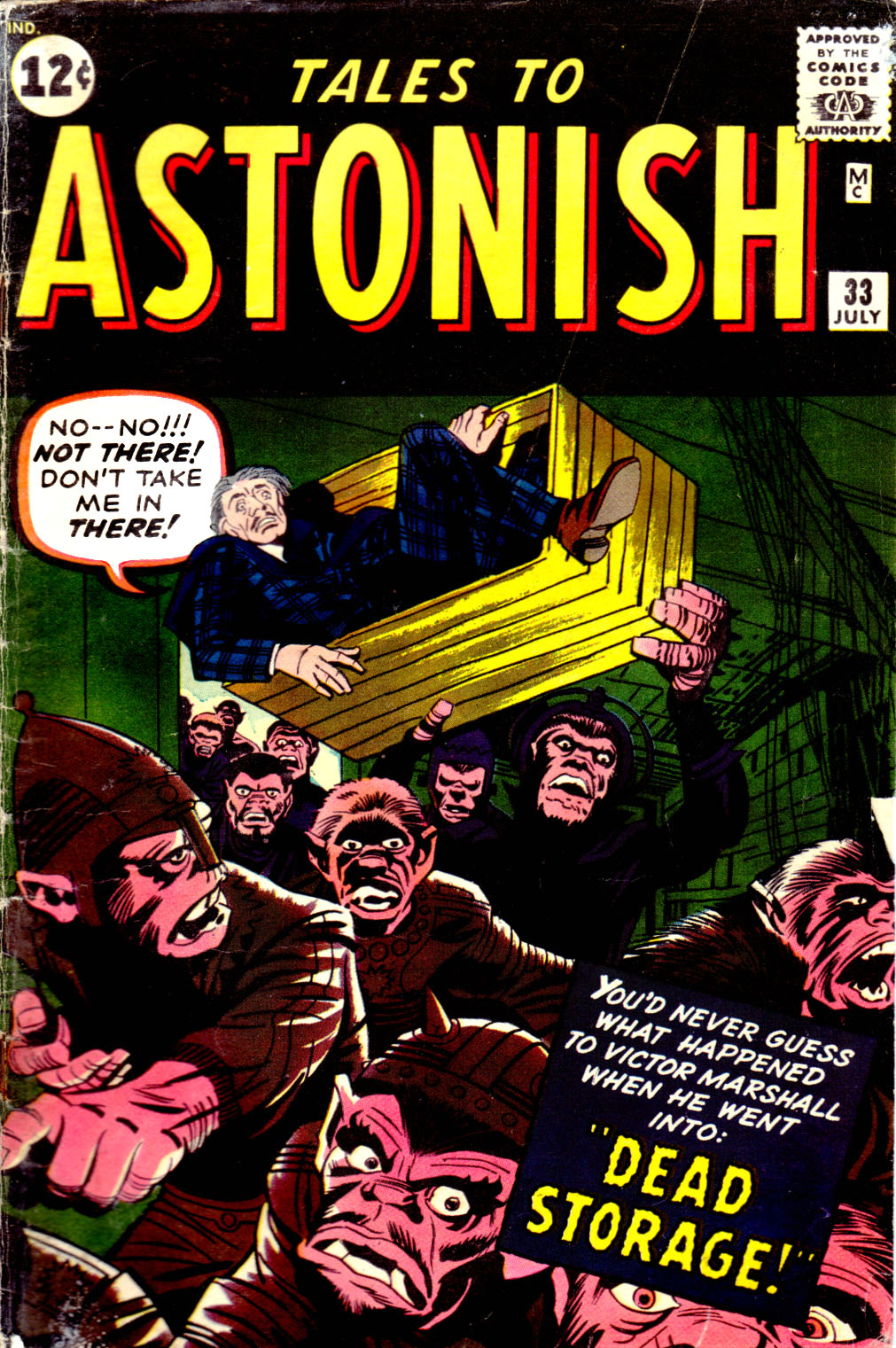 Read online Tales to Astonish (1959) comic -  Issue #33 - 1