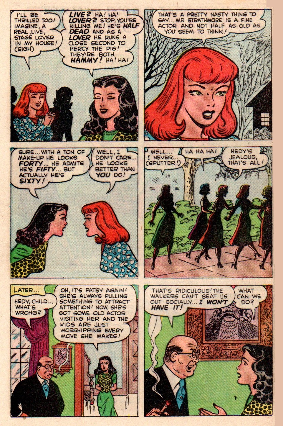 Read online Patsy Walker comic -  Issue #39 - 44