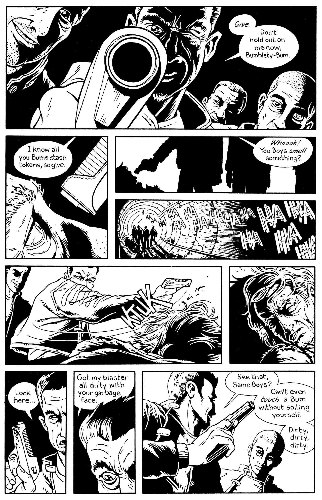 Read online Andrew Vachss' Underground comic -  Issue #3 - 5