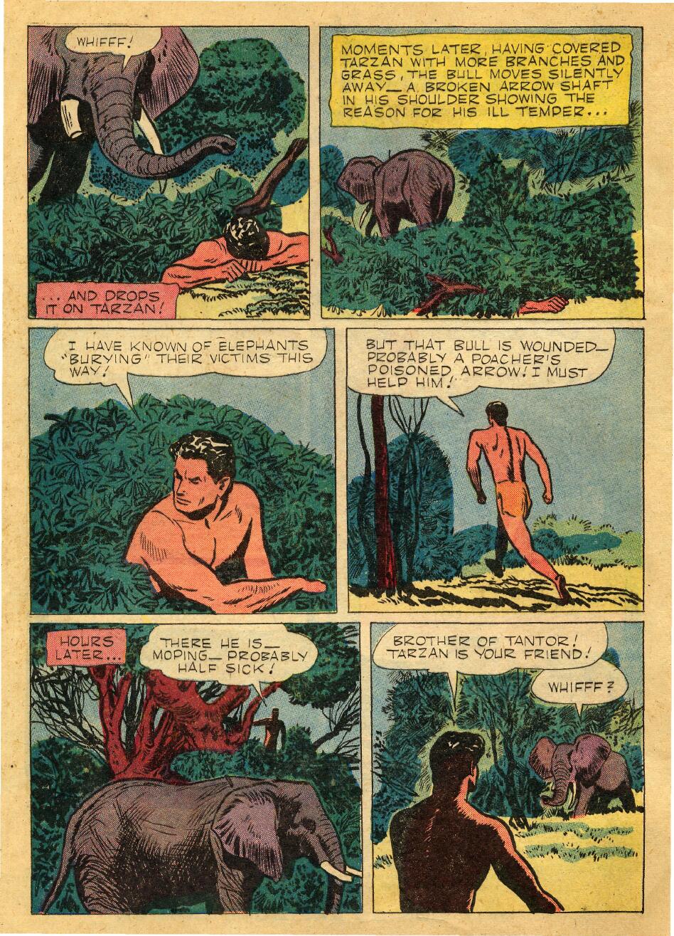 Read online Tarzan (1948) comic -  Issue #90 - 4
