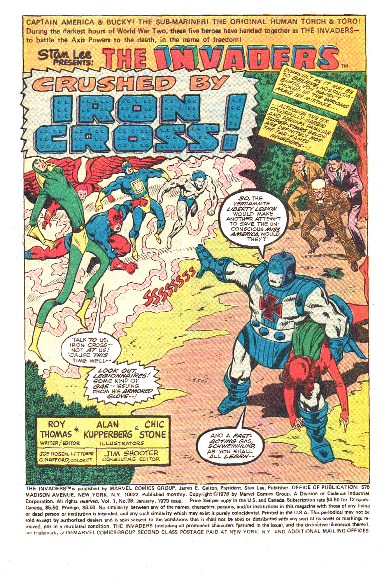 Read online The Invaders (1975) comic -  Issue #36 - 3