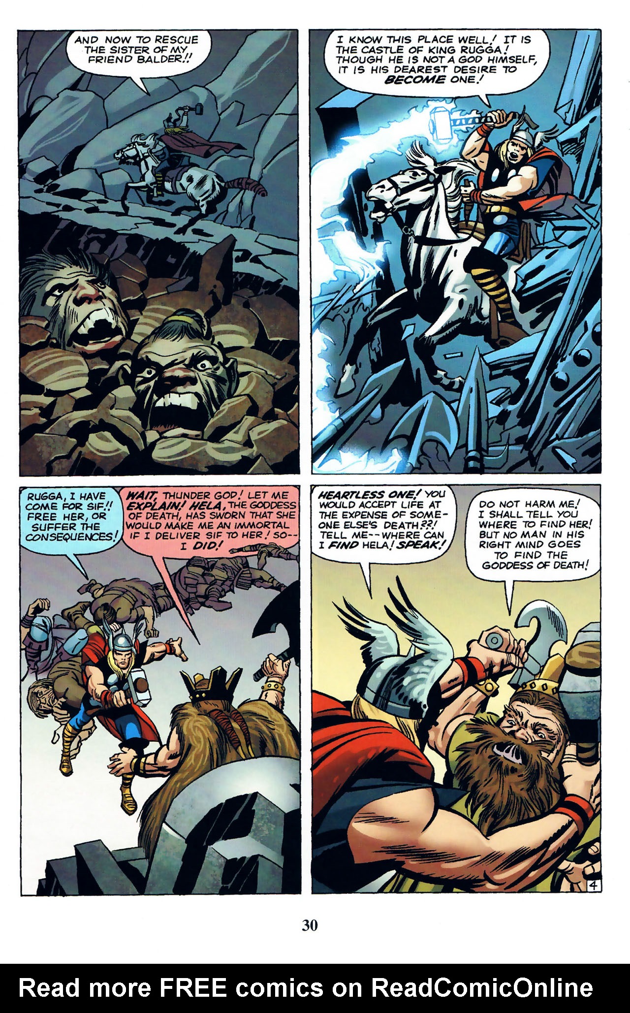 Read online Thor: Tales of Asgard by Stan Lee & Jack Kirby comic -  Issue #1 - 32