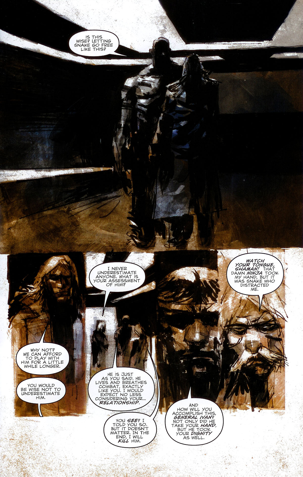 Read online Metal Gear Solid comic -  Issue #5 - 11