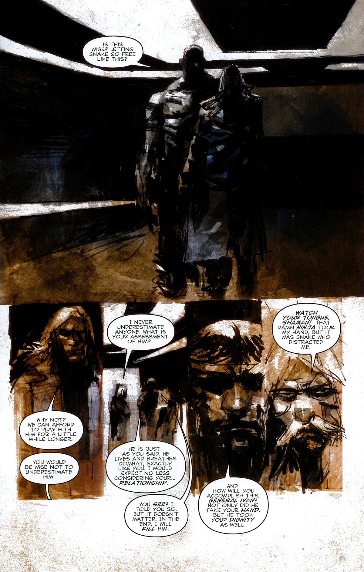 Read online Metal Gear Solid comic -  Issue #5 - 11
