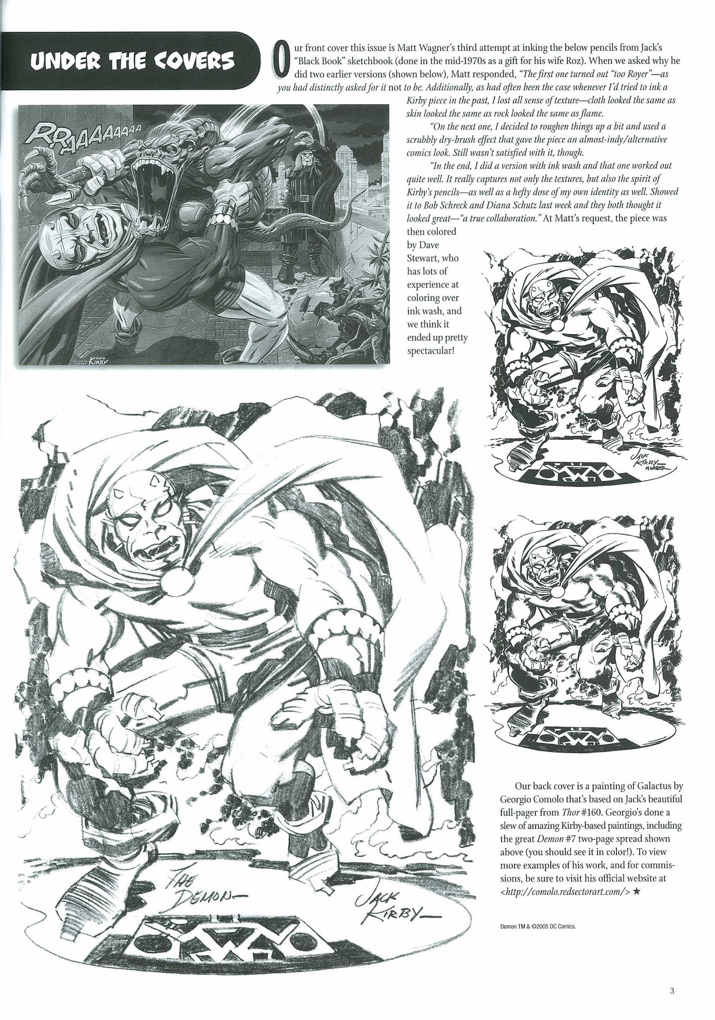 Read online The Jack Kirby Collector comic -  Issue #44 - 5