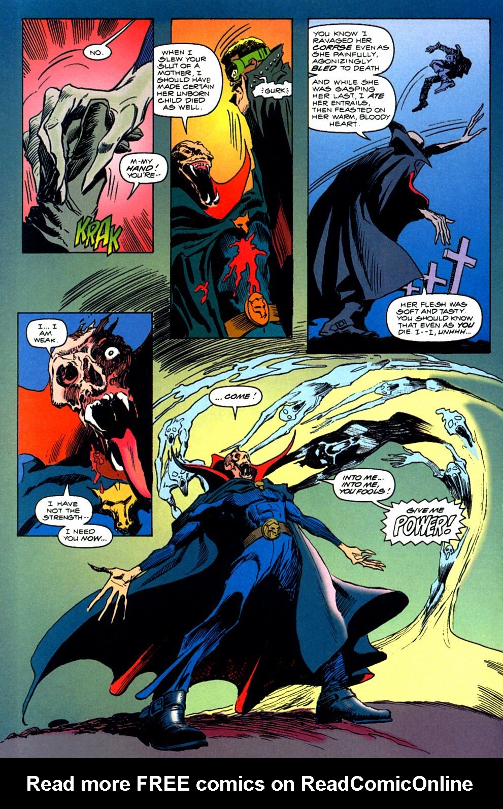Read online Tomb of Dracula (1991) comic -  Issue #4 - 38