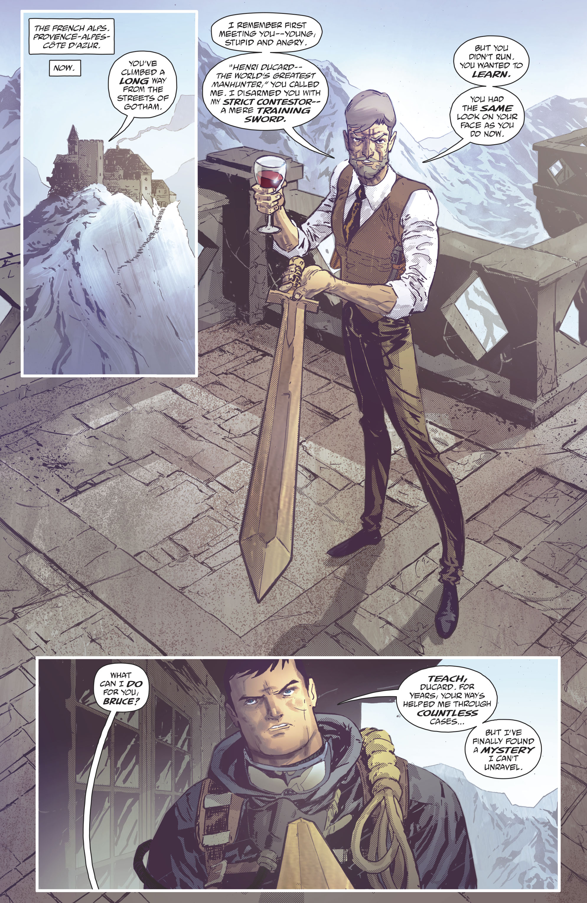 Read online Batman/Shadow comic -  Issue #1 - 6
