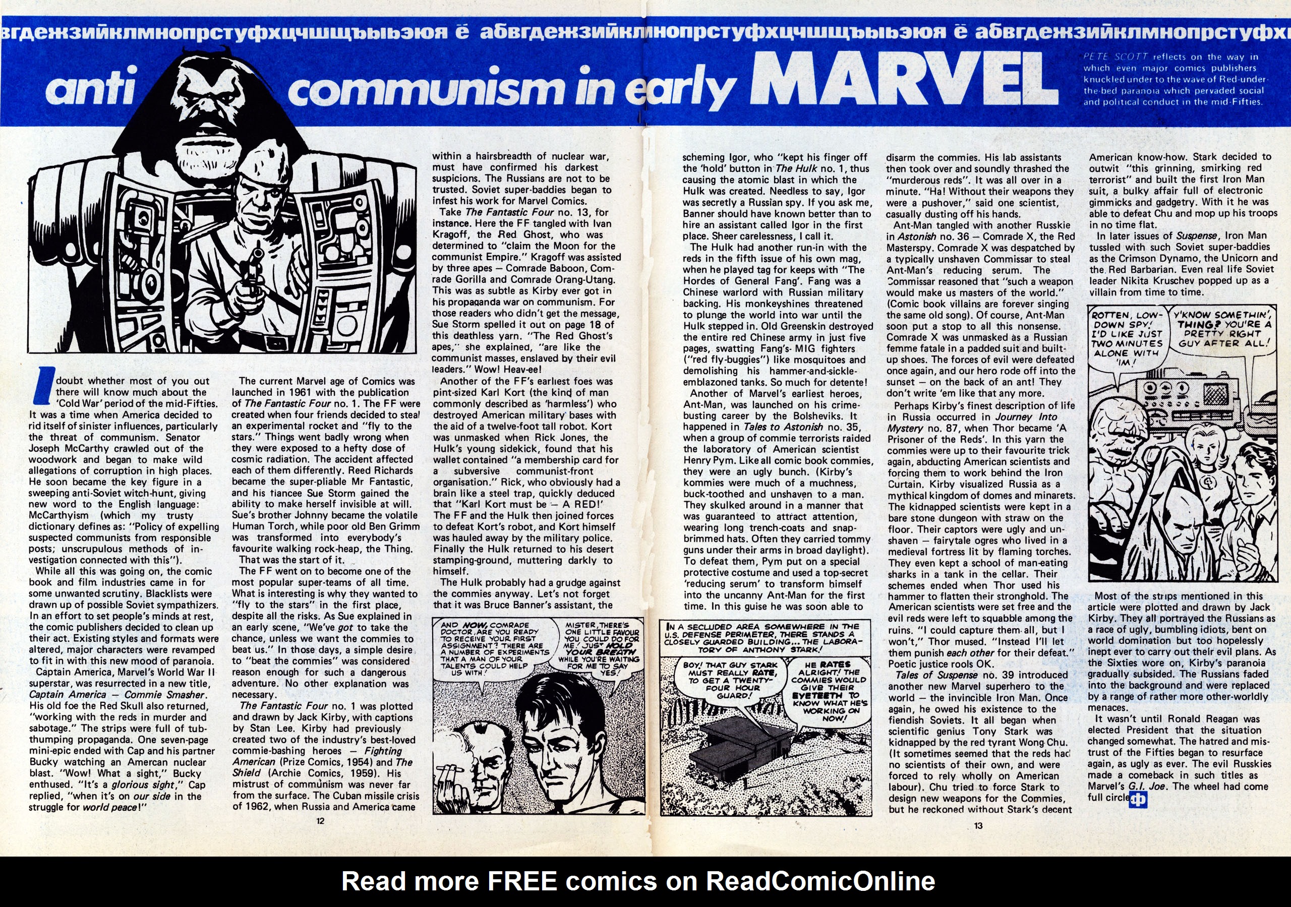Read online The Mighty World of Marvel comic -  Issue #13 - 12