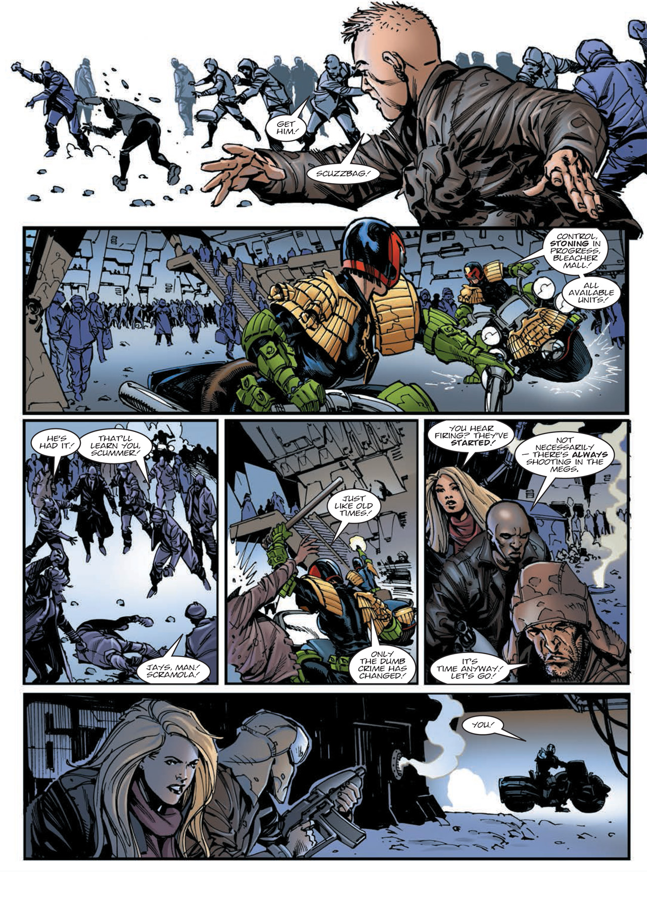 Read online Judge Dredd: Day of Chaos - The Fourth Faction comic -  Issue # TPB (Part 1) - 45