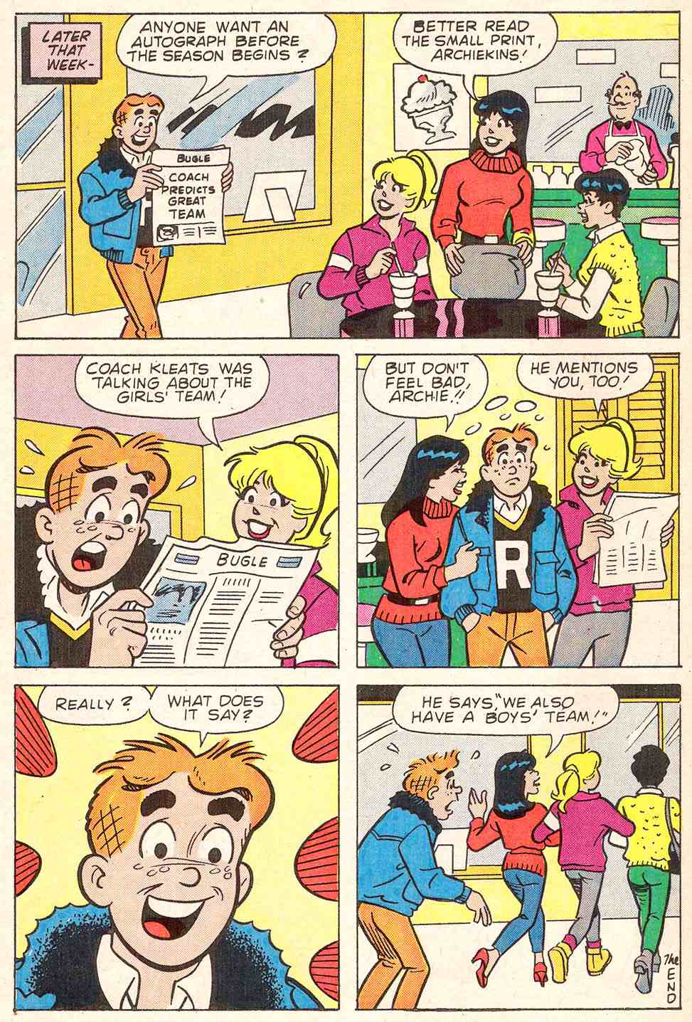 Read online Archie's Girls Betty and Veronica comic -  Issue #347 - 24