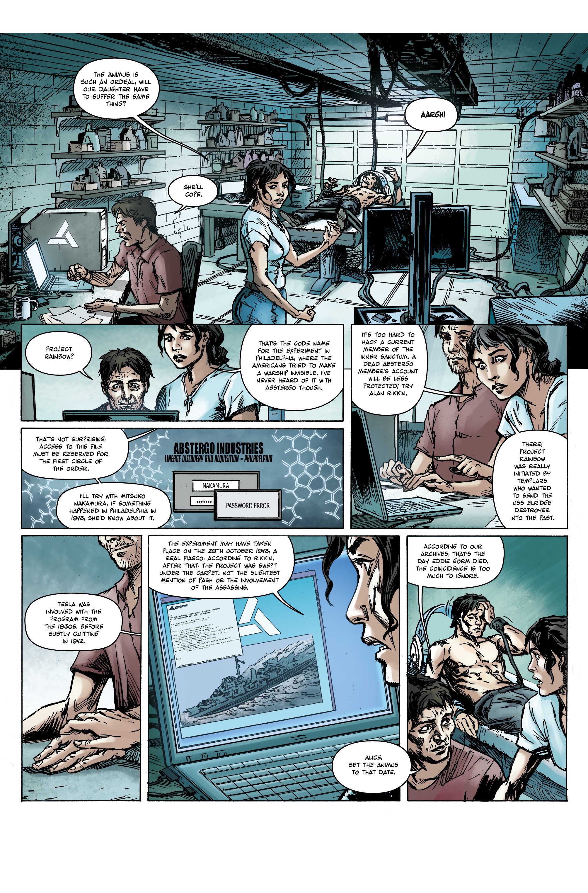 Read online Assassin's Creed: Conspiracies comic -  Issue #2 - 35