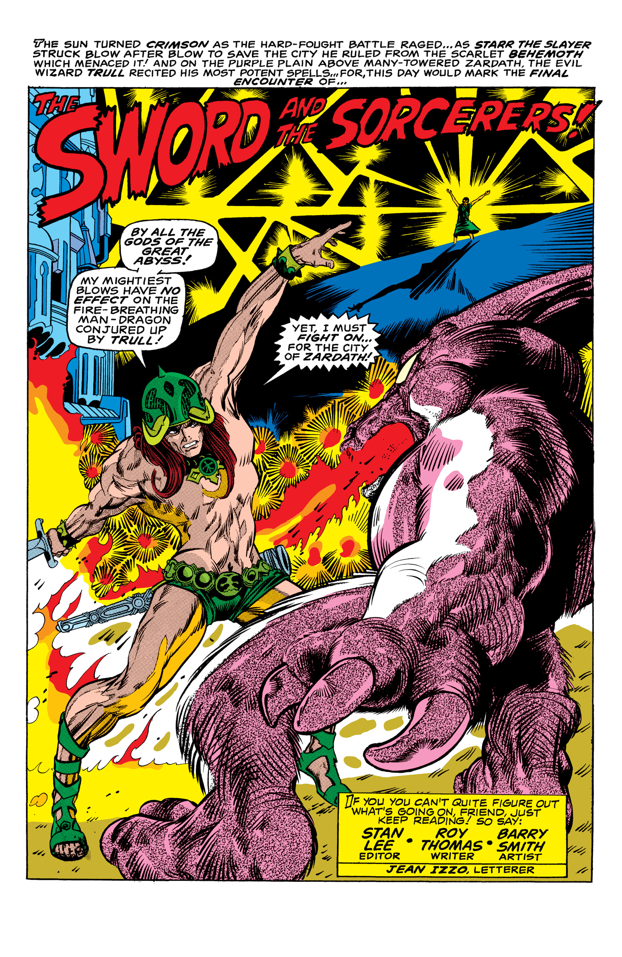 Read online Conan The Barbarian Epic Collection: The Original Marvel Years - The Coming Of Conan comic -  Issue # TPB (Part 1) - 6