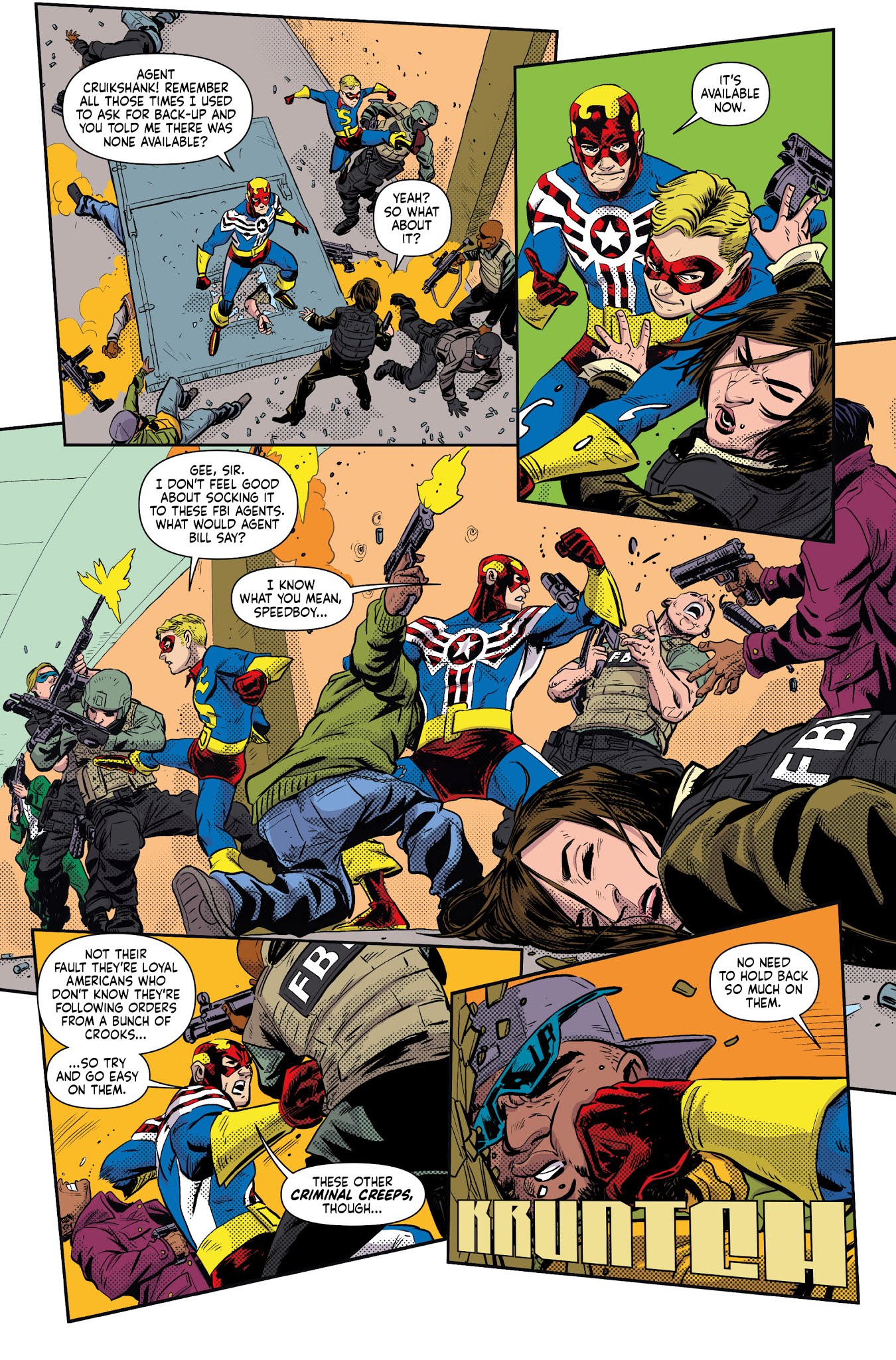 Read online Fighting American: The Ties That Bind comic -  Issue #4 - 20