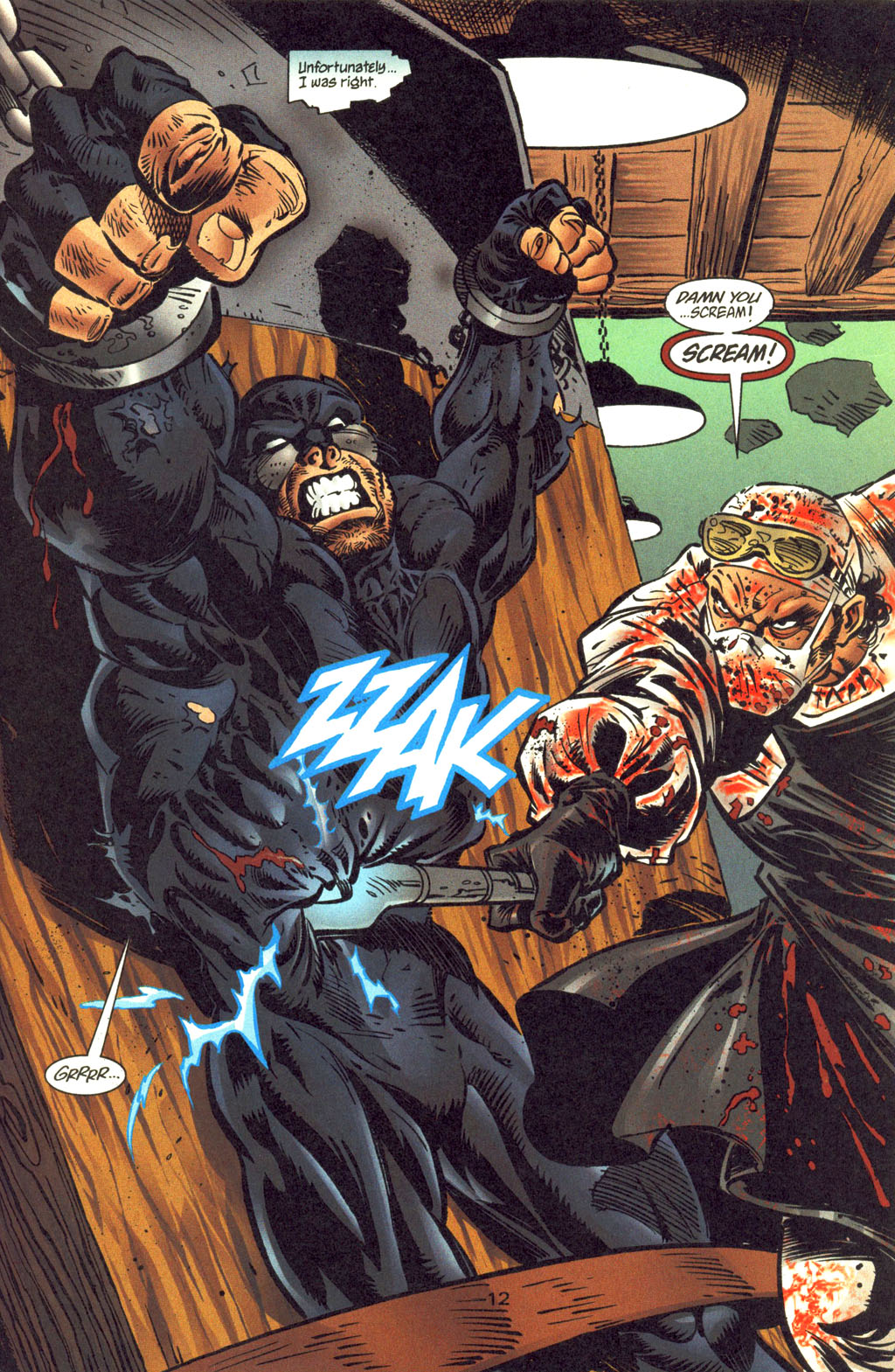Read online Catwoman/Wildcat comic -  Issue #4 - 12