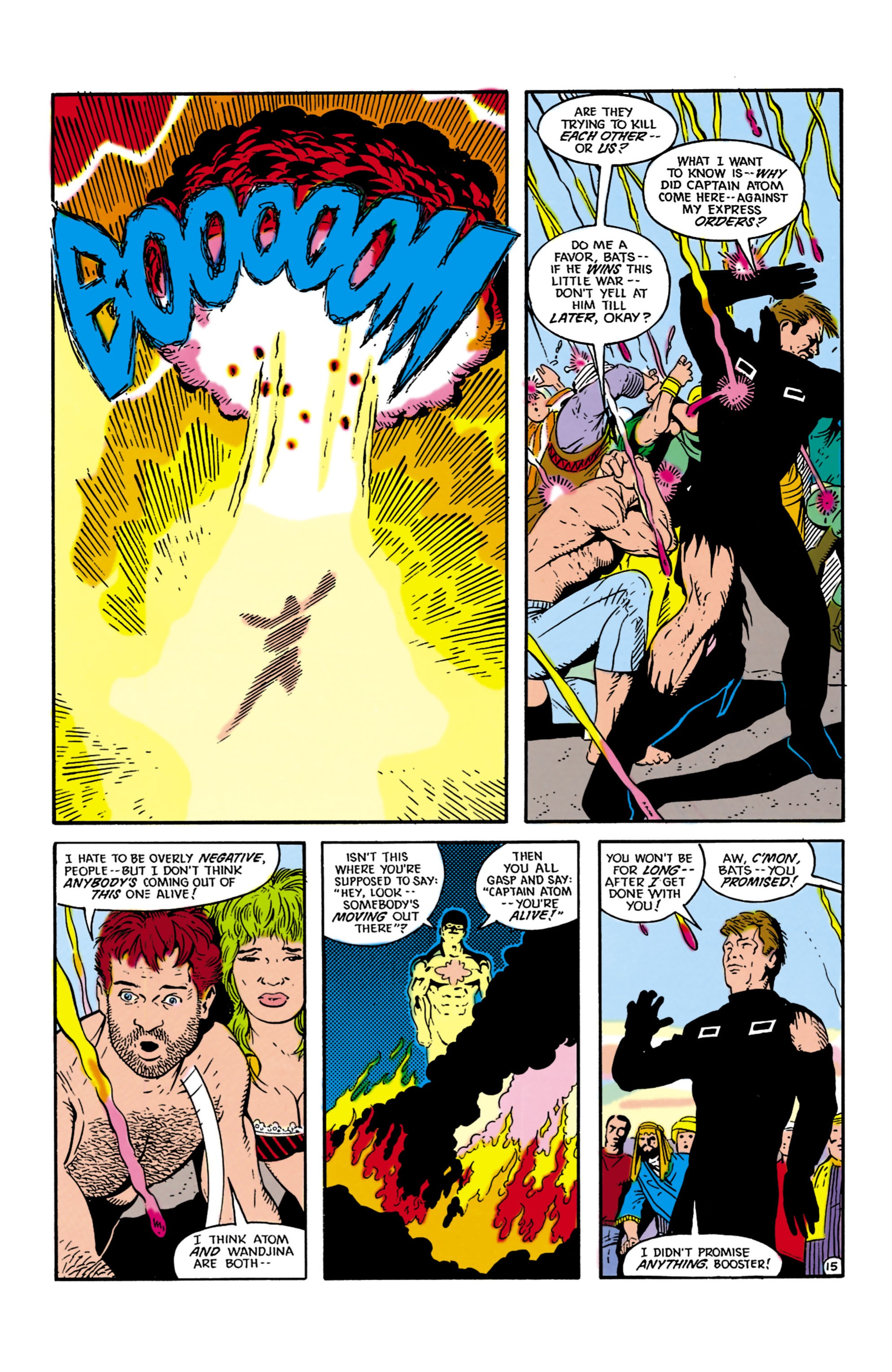 Read online Justice League International (1987) comic -  Issue #17 - 16