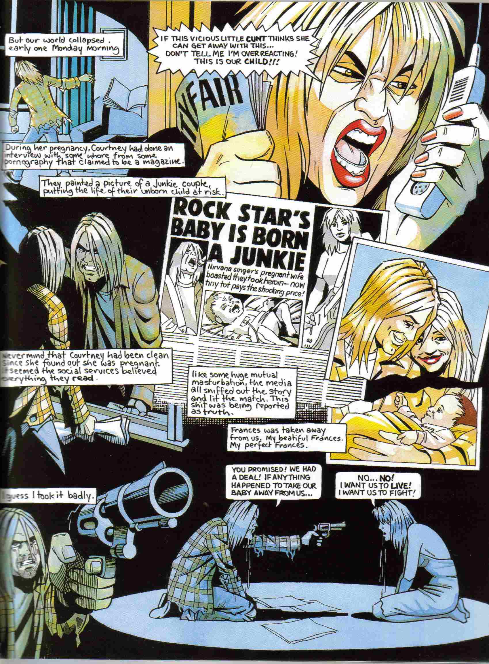 Read online GodSpeed: The Kurt Cobain Graphic comic -  Issue # TPB - 70