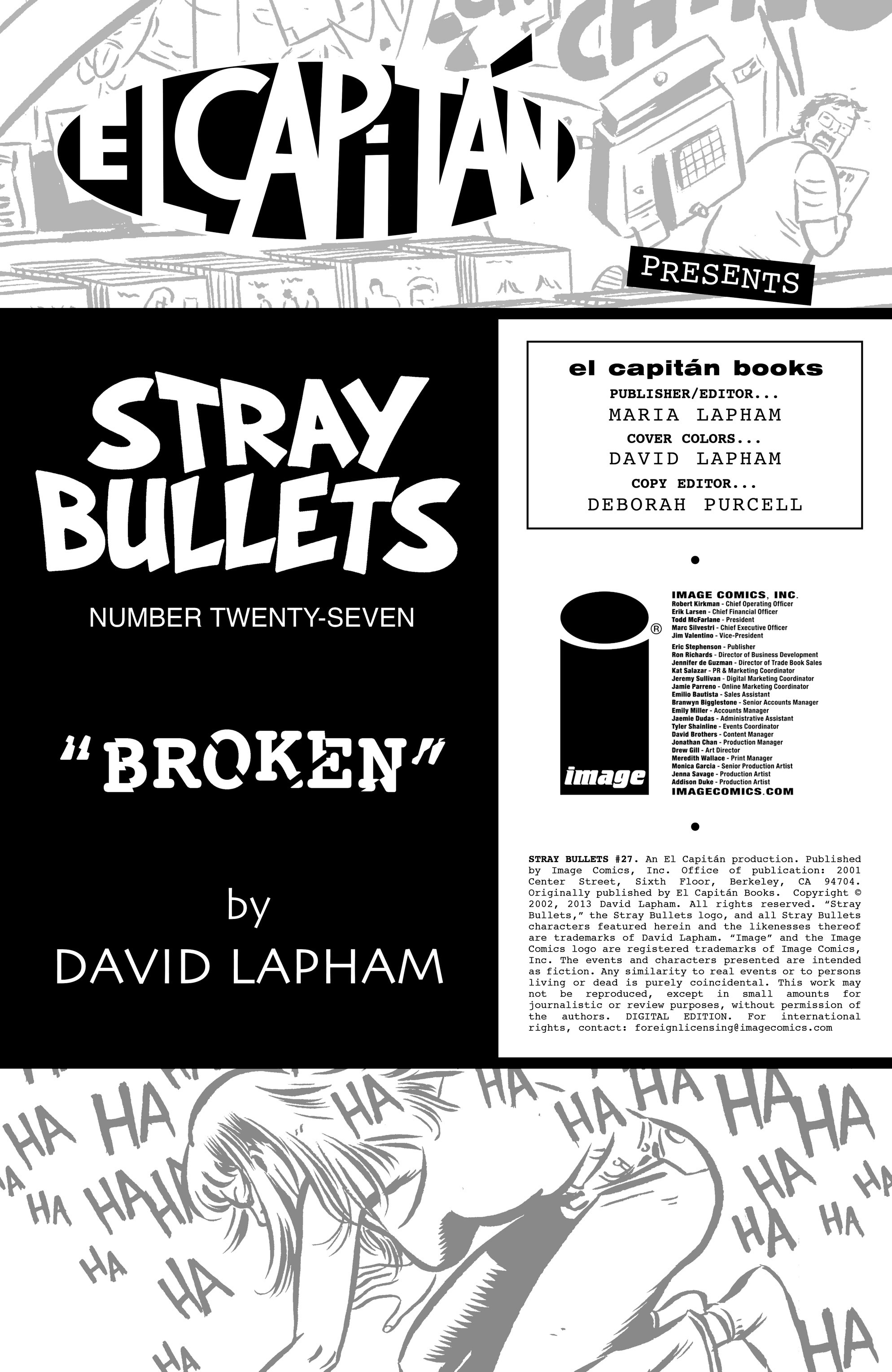 Read online Stray Bullets comic -  Issue #27 - 2