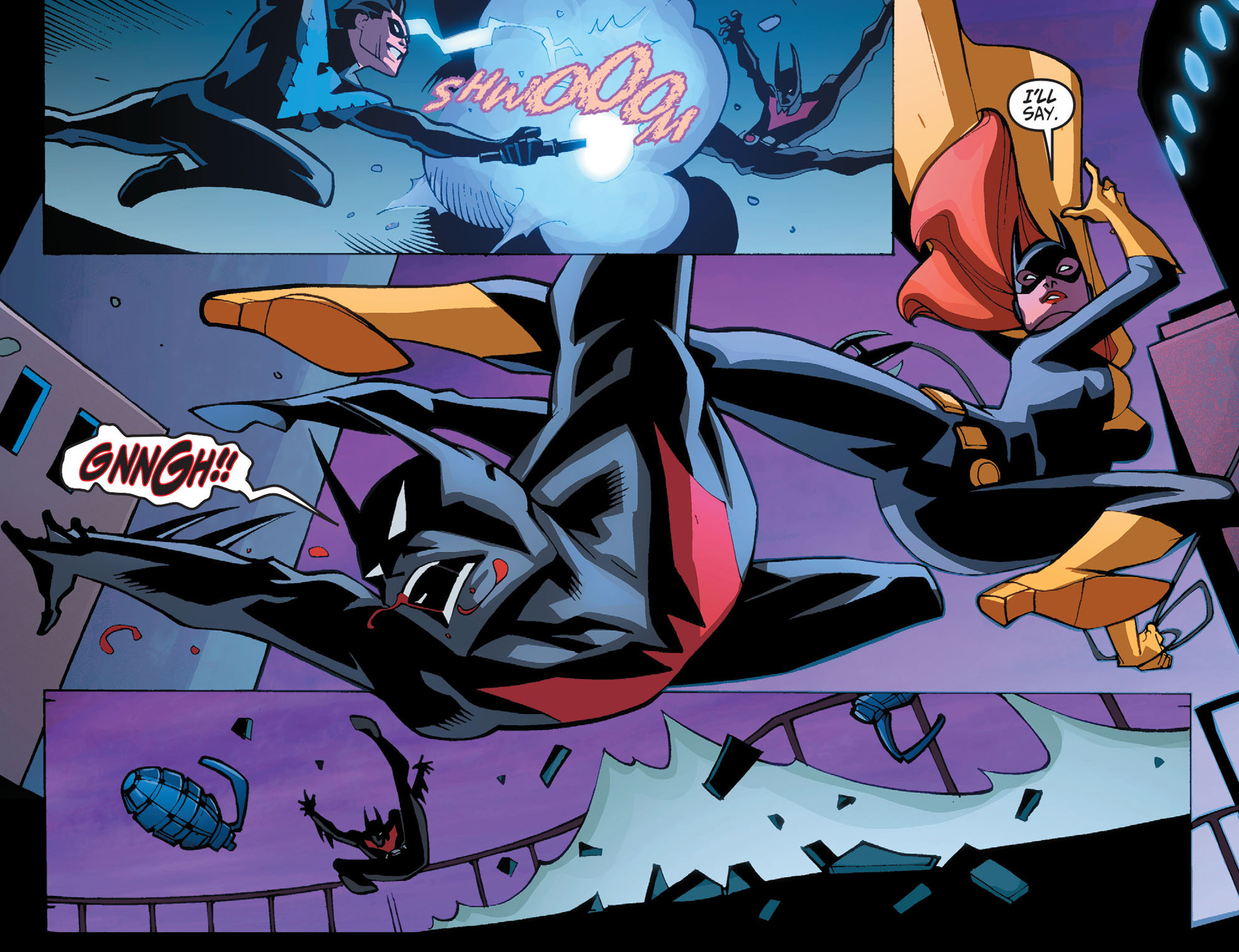 Read online Batman Beyond 2.0 comic -  Issue #4 - 13