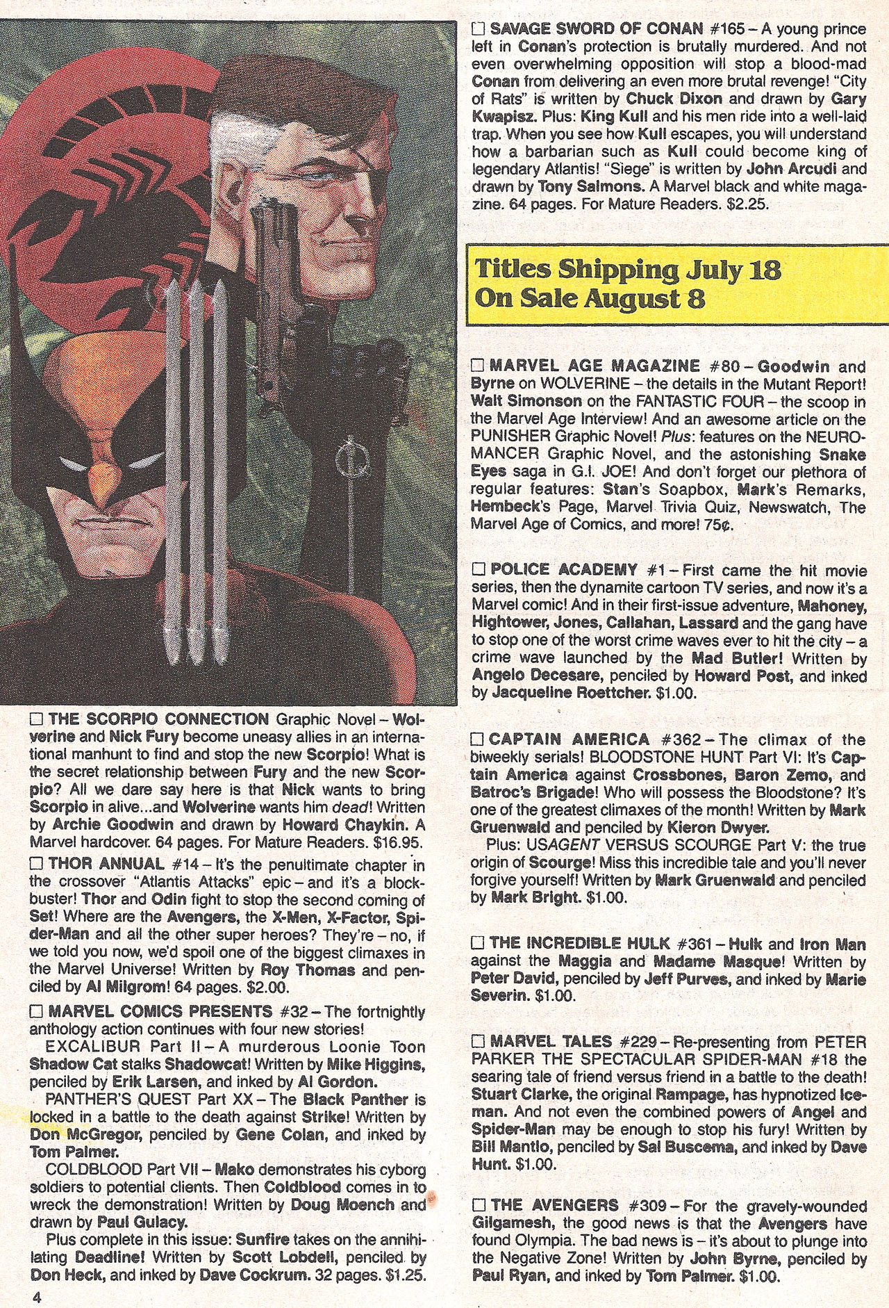 Read online Marvel Age comic -  Issue #79 - 6