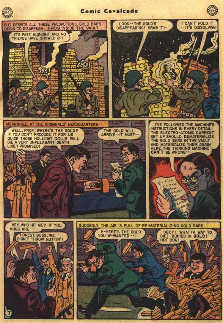 Read online Comic Cavalcade comic -  Issue #29 - 9